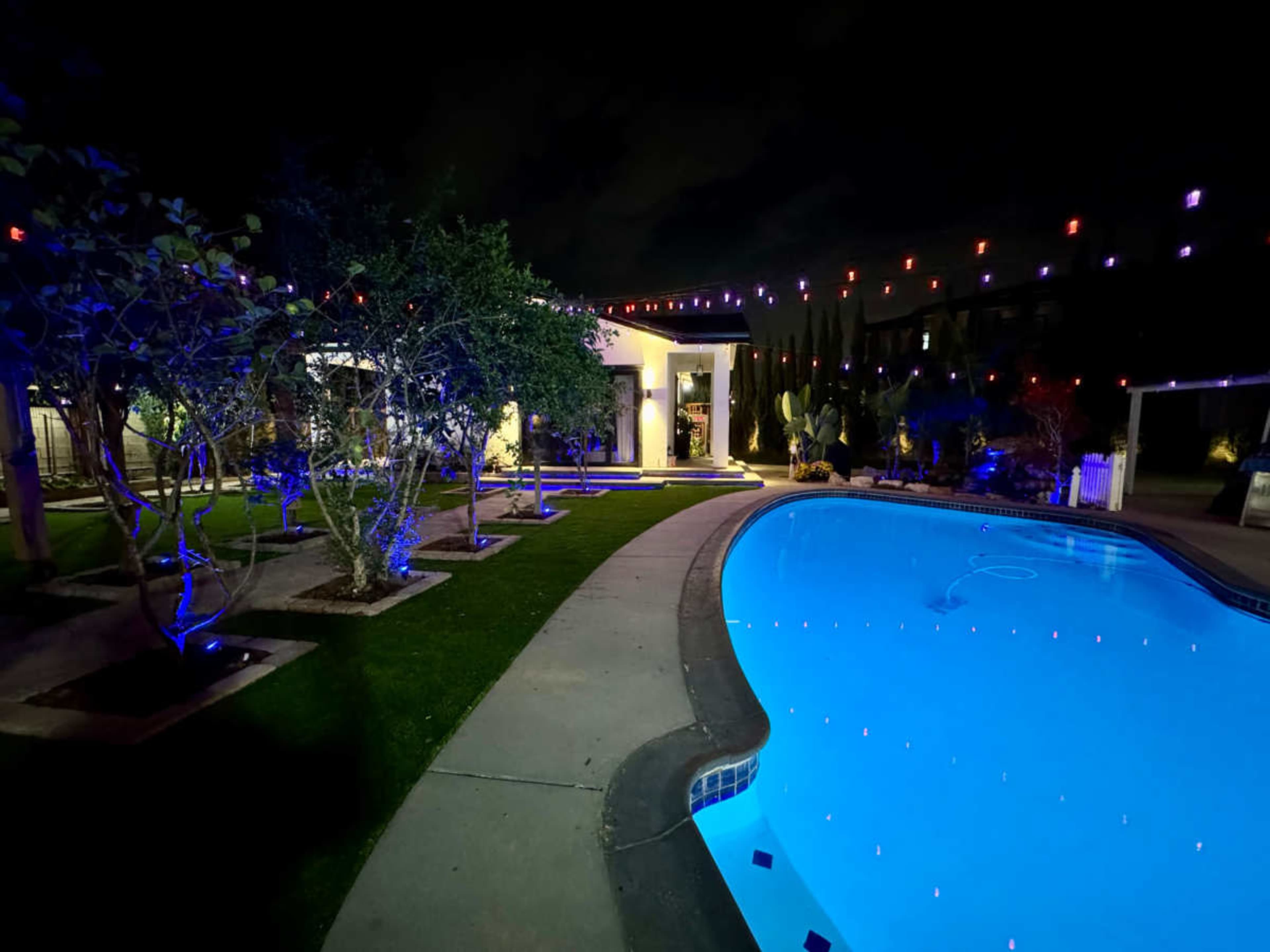 Modern Marble Guest House in Heart of OC w/ Pool & Tesla Charger Image in Santa Ana, Santa Ana, CA