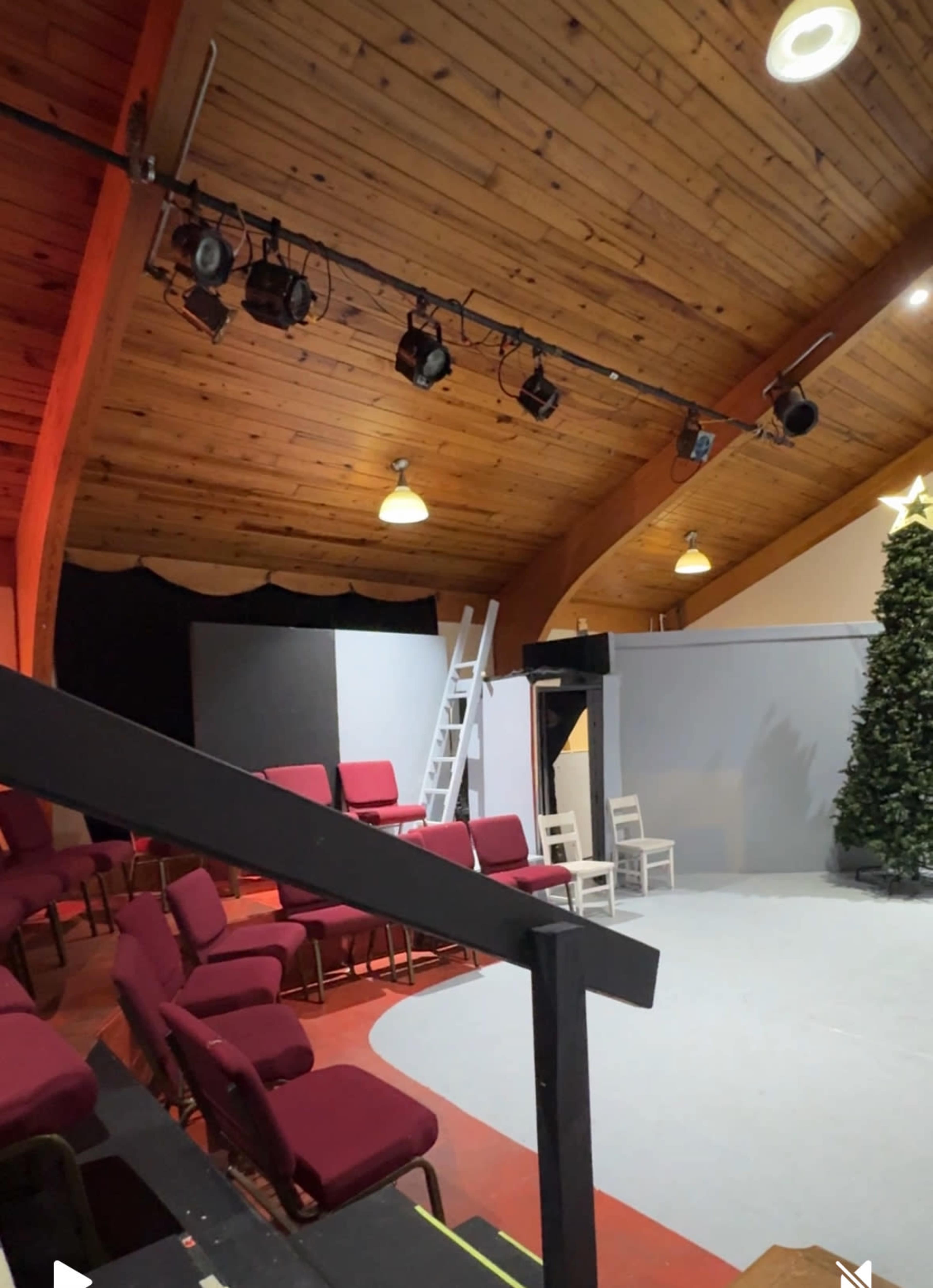 Blank Canvas City Theater with Comfy Seating & Cathedral Ceilings Image in College Park, College Park, GA