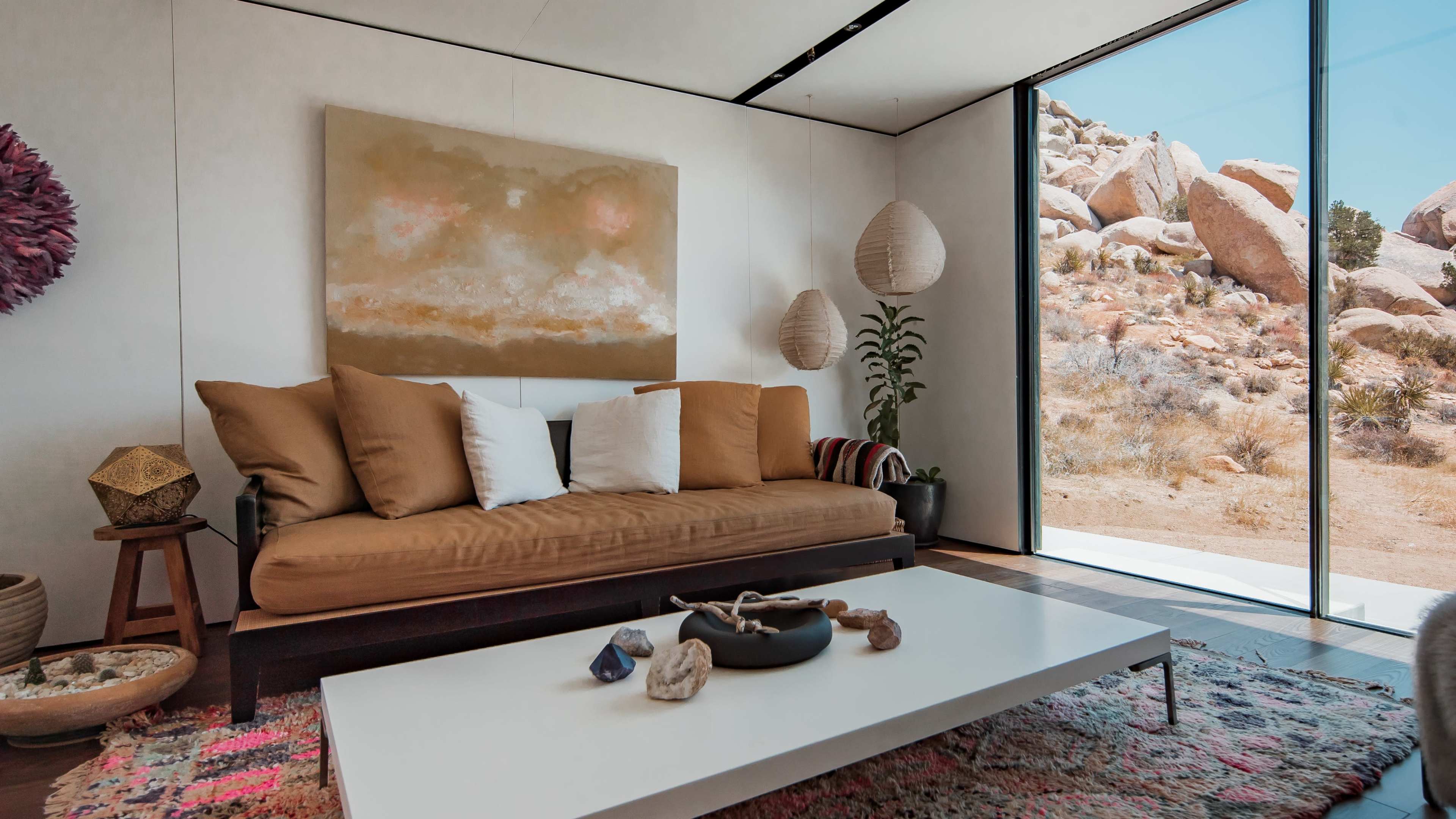 Sol to Soul - Modern Desert Oasis with Stunning Boulders & Views Image in , Pioneertown, CA