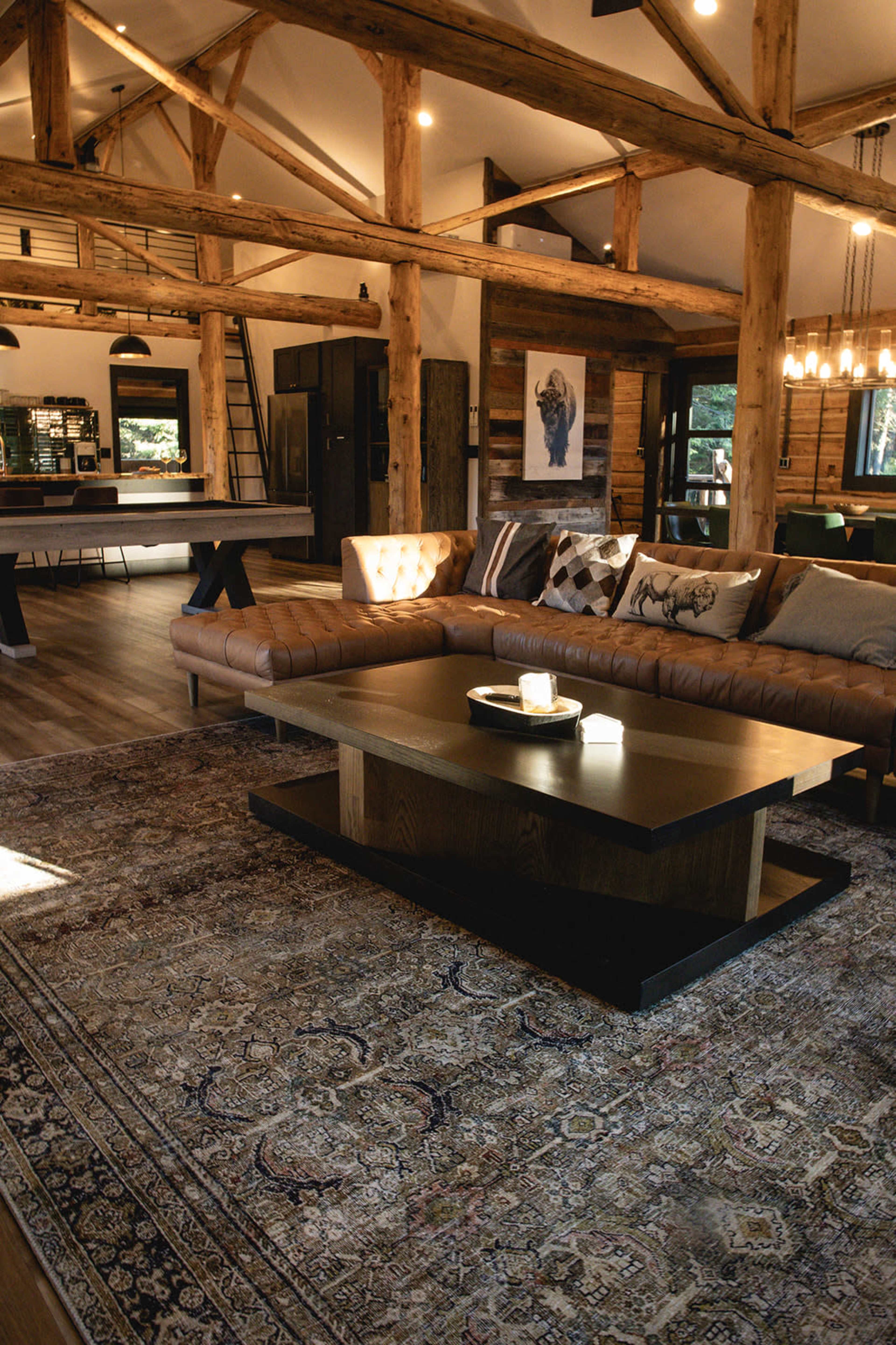 Modern Log Cabin on 15 acres newly remodeled Image in , Whitefish, MT