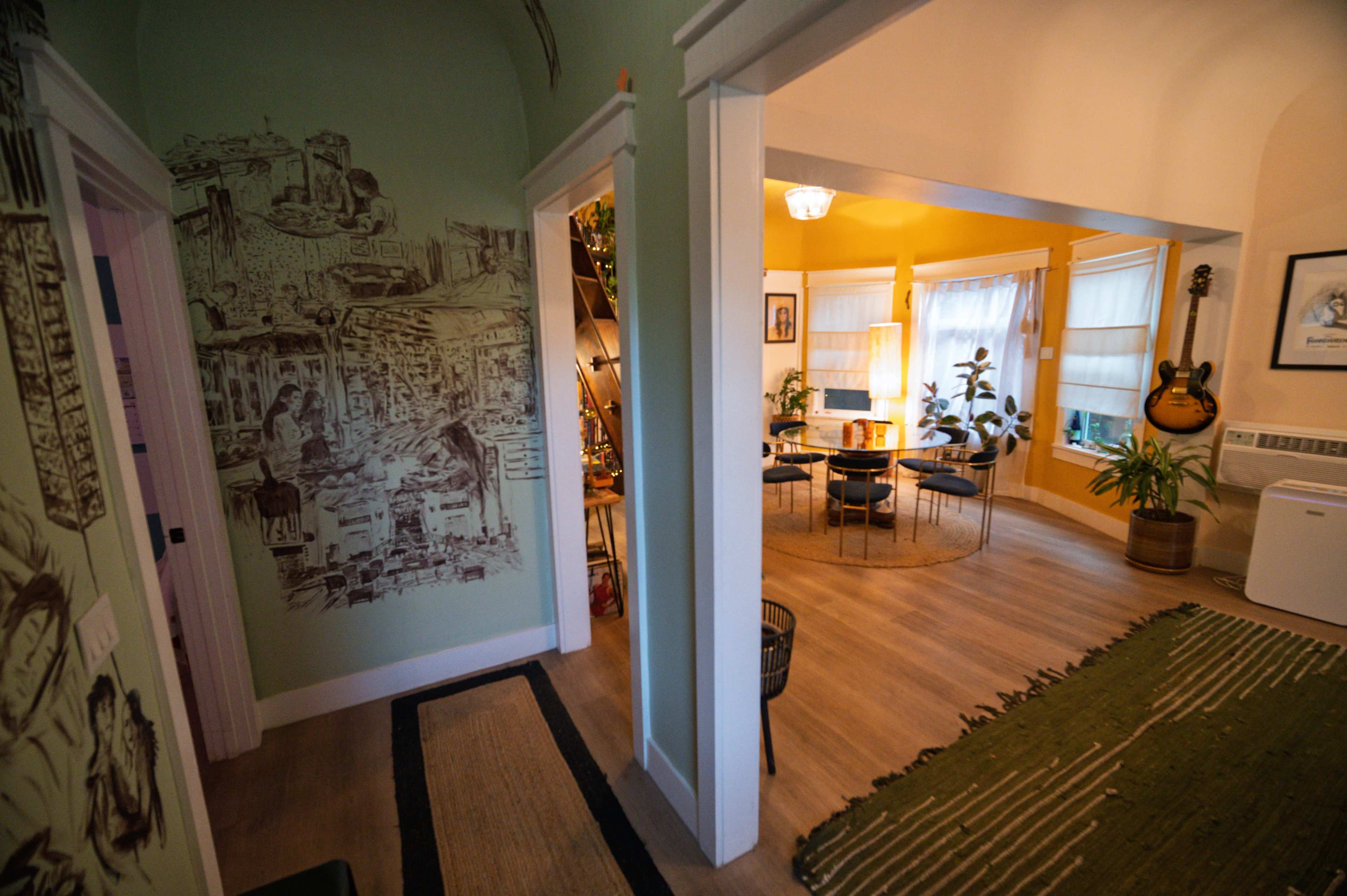 Charming Craftsman Home in Downtown LA with Unique Record Wall and Serene Outdoor Space Image in Boyle Heights, Los Angeles, CA