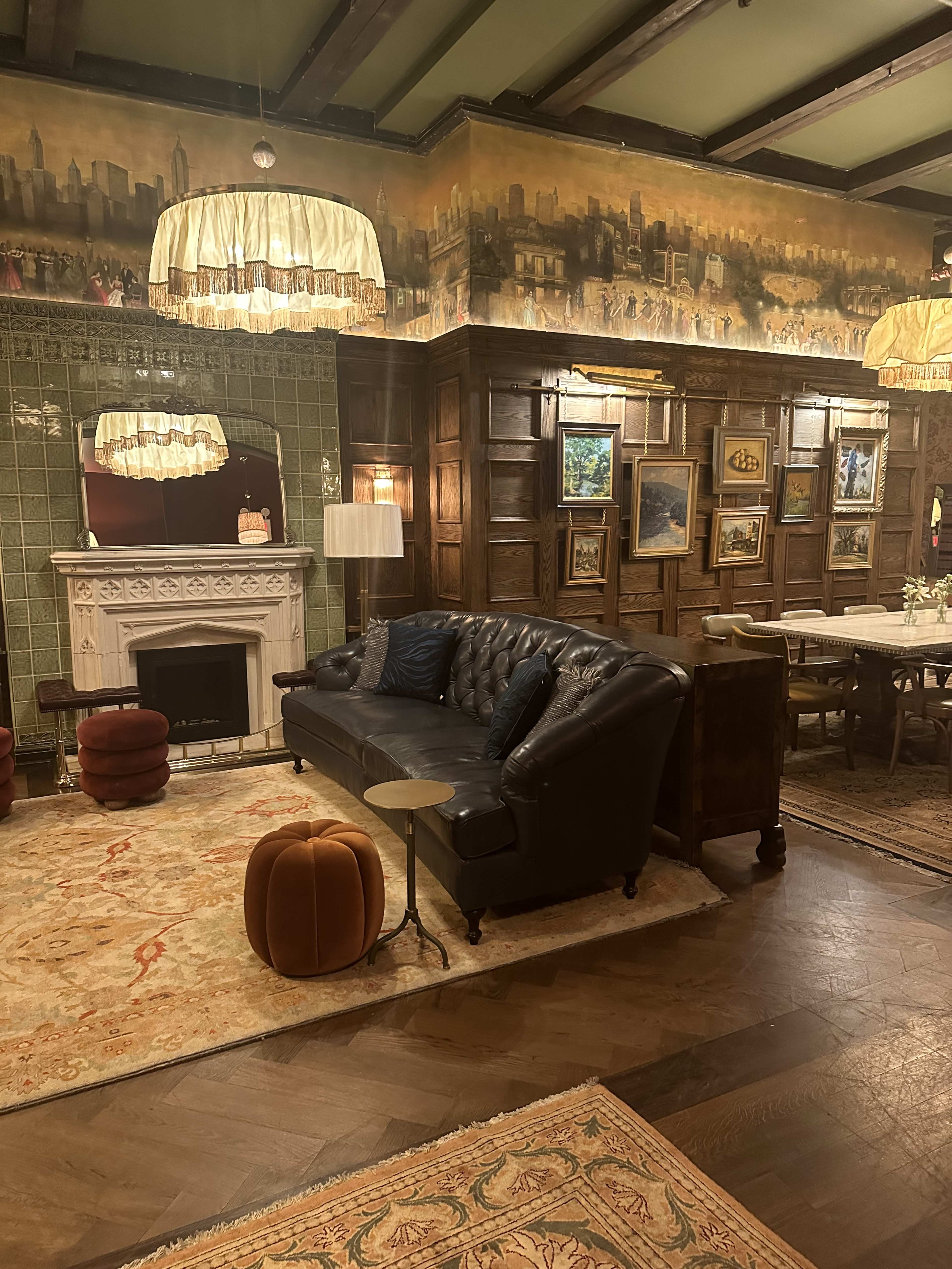 Charming Event Space with Vintage Decor and DJ Setup Image in Lower Manhattan, New York, New York