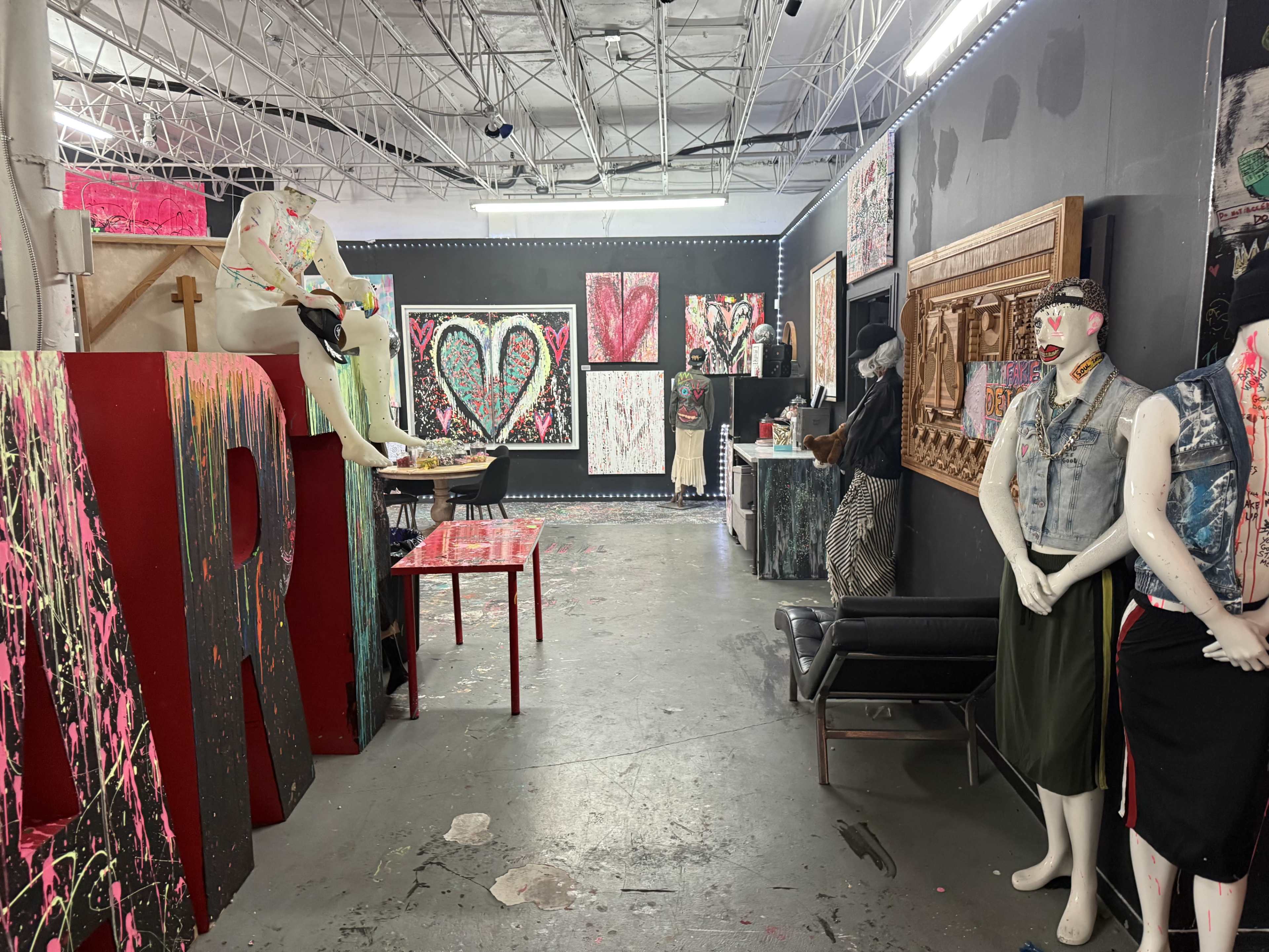 Vibrant Art District Studio Warehouse Image in Overtown, Miami, FL