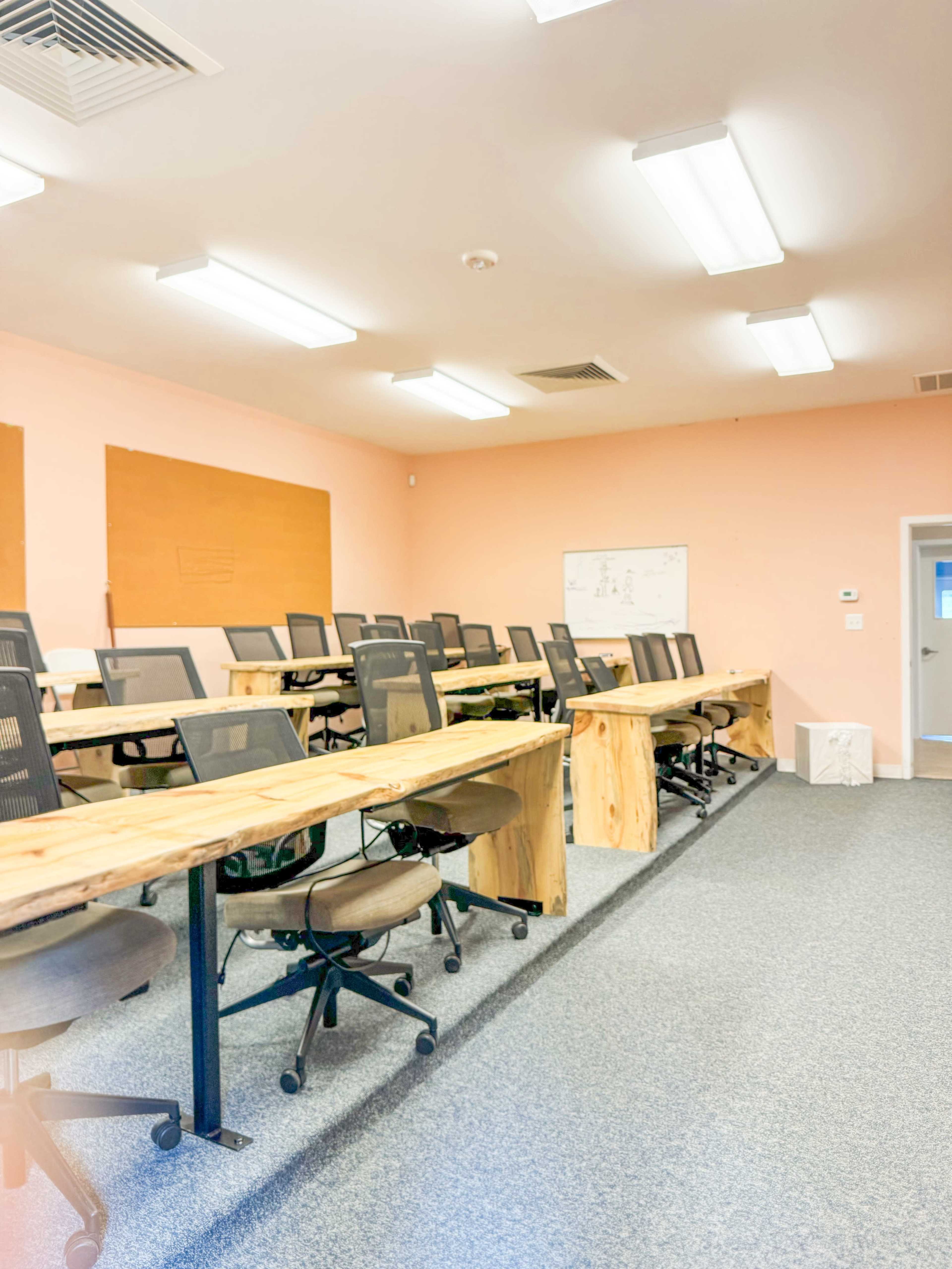 The Rustic Retreat Classroom Image in , Hillsborough, NC