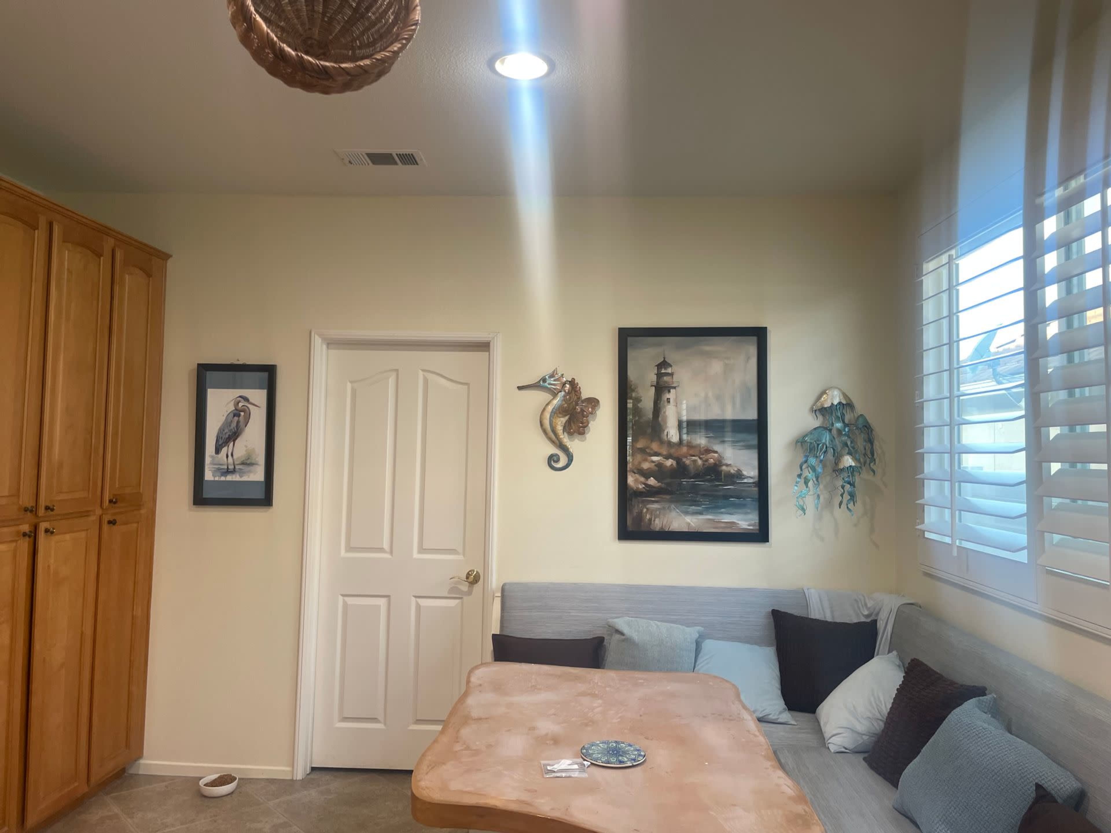 Suburban home with 42 foot living featuring skylights and a 20 foot mural Image in , Murrieta, CA