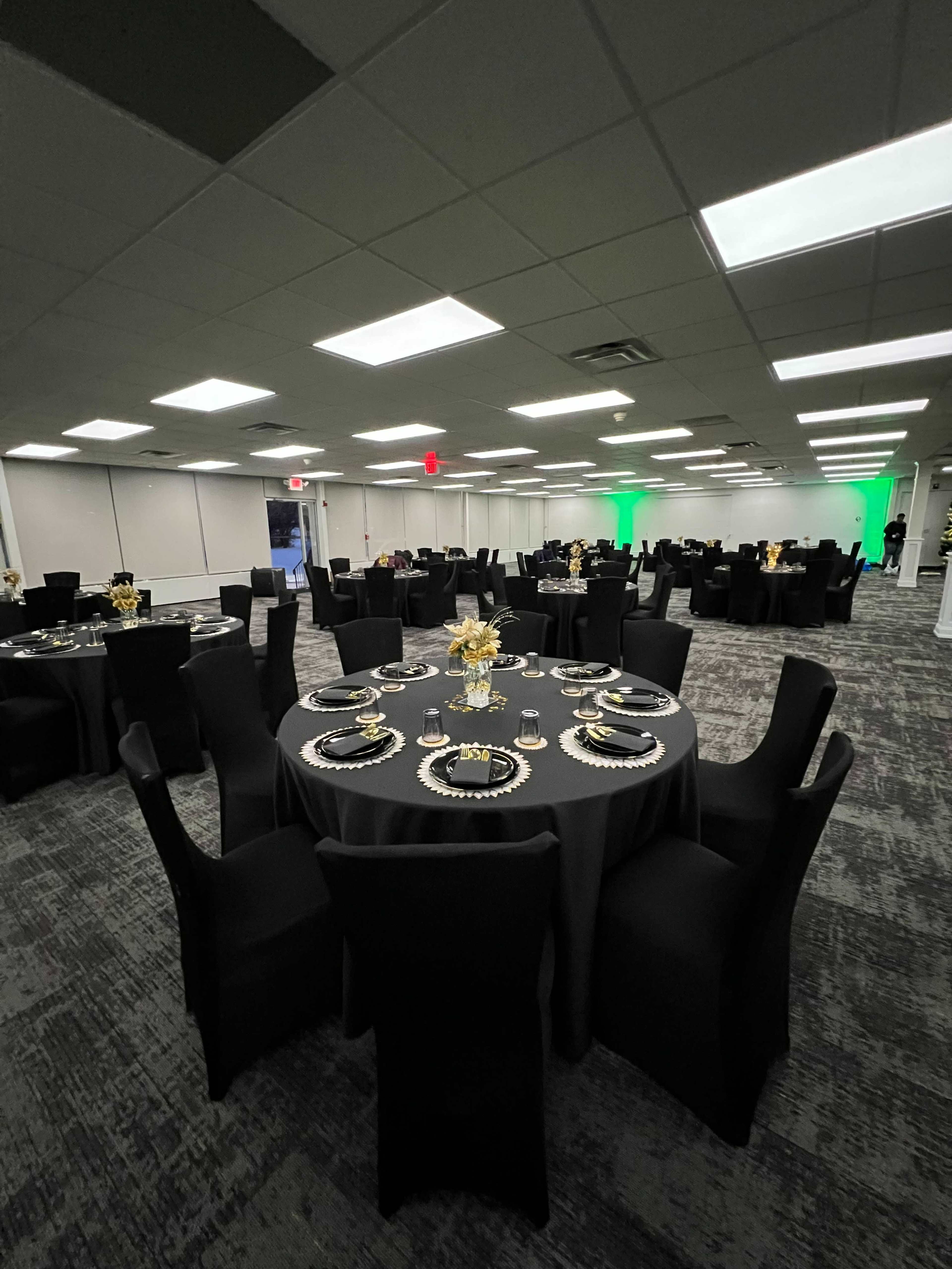 Modern Industrial Elegance: Spacious Venue with Soaring Windows and Natural Light Image in Bloom Township, Chicago Heights, IL