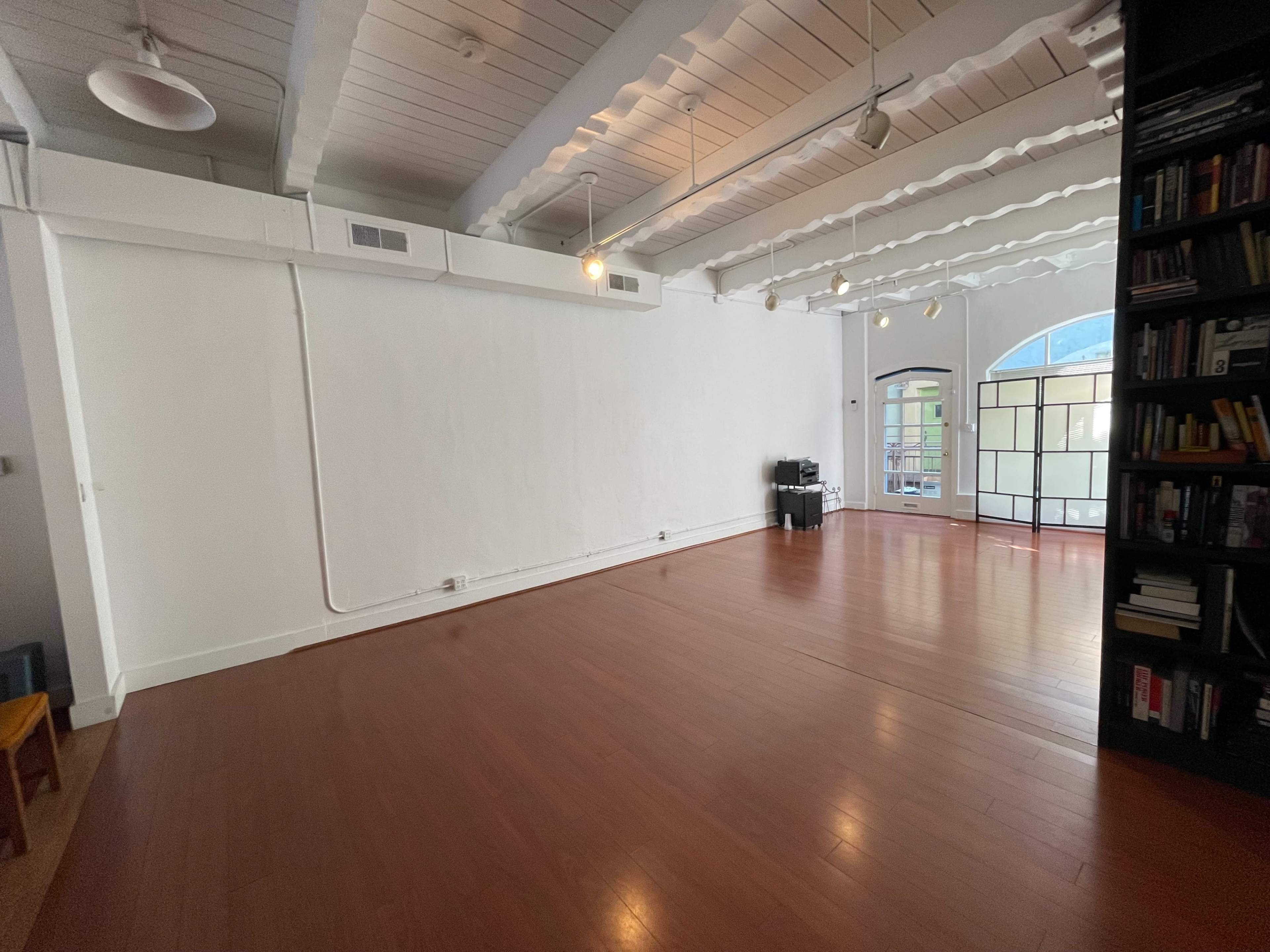 Artist studio in historic Westlake near Downtown Los Angeles (2 levels): Ideal for Film Screenings, Salon Gatherings, and Intimate Performances Image in Westlake, Los Angeles, CA