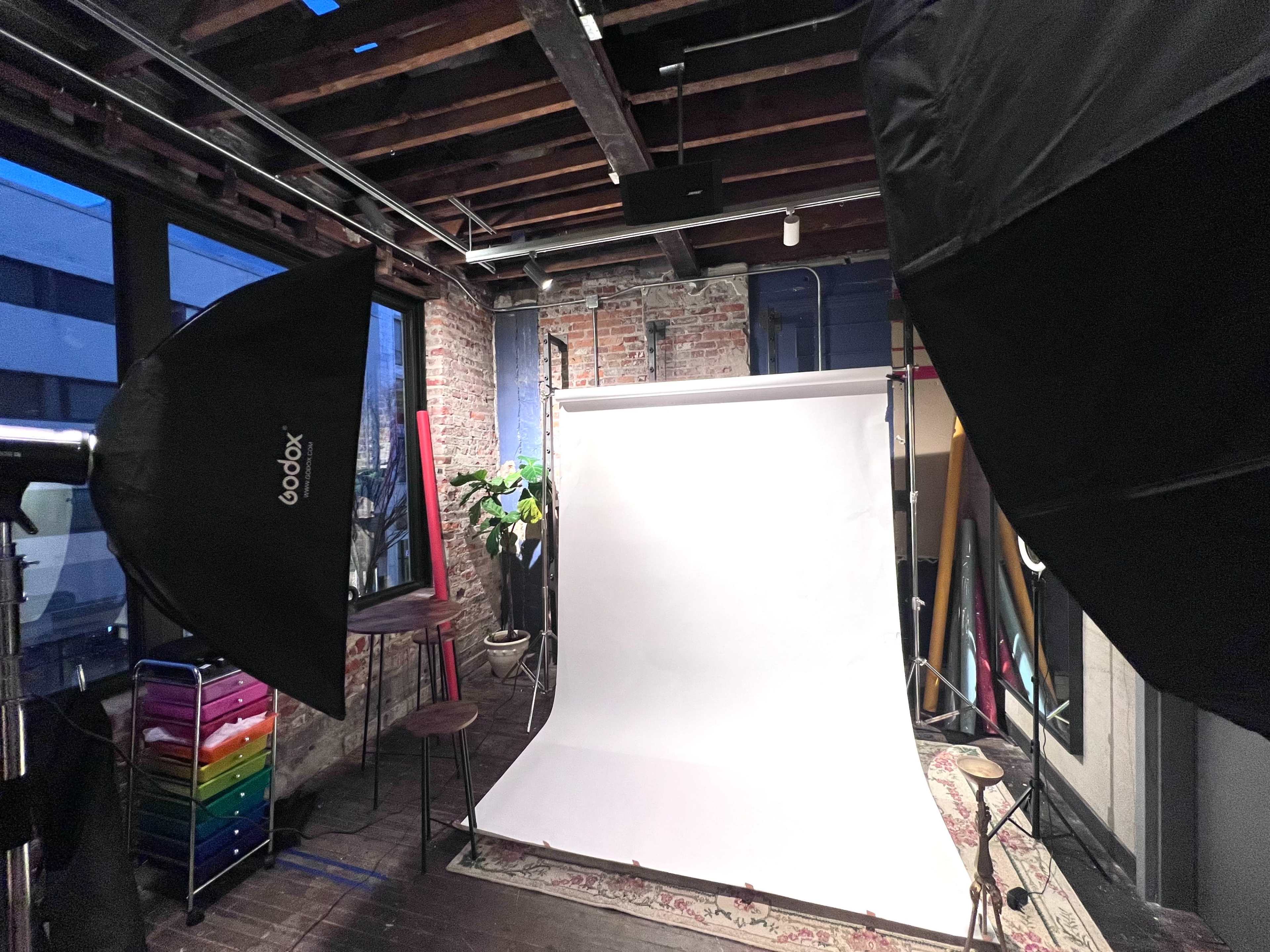 Downtown Norfolk Loft-Style Photography Space with Tons of Natural Light and Exposed Brick | Industrial/Loft-Style Studio Space Image in Downtown, Norfolk, VA