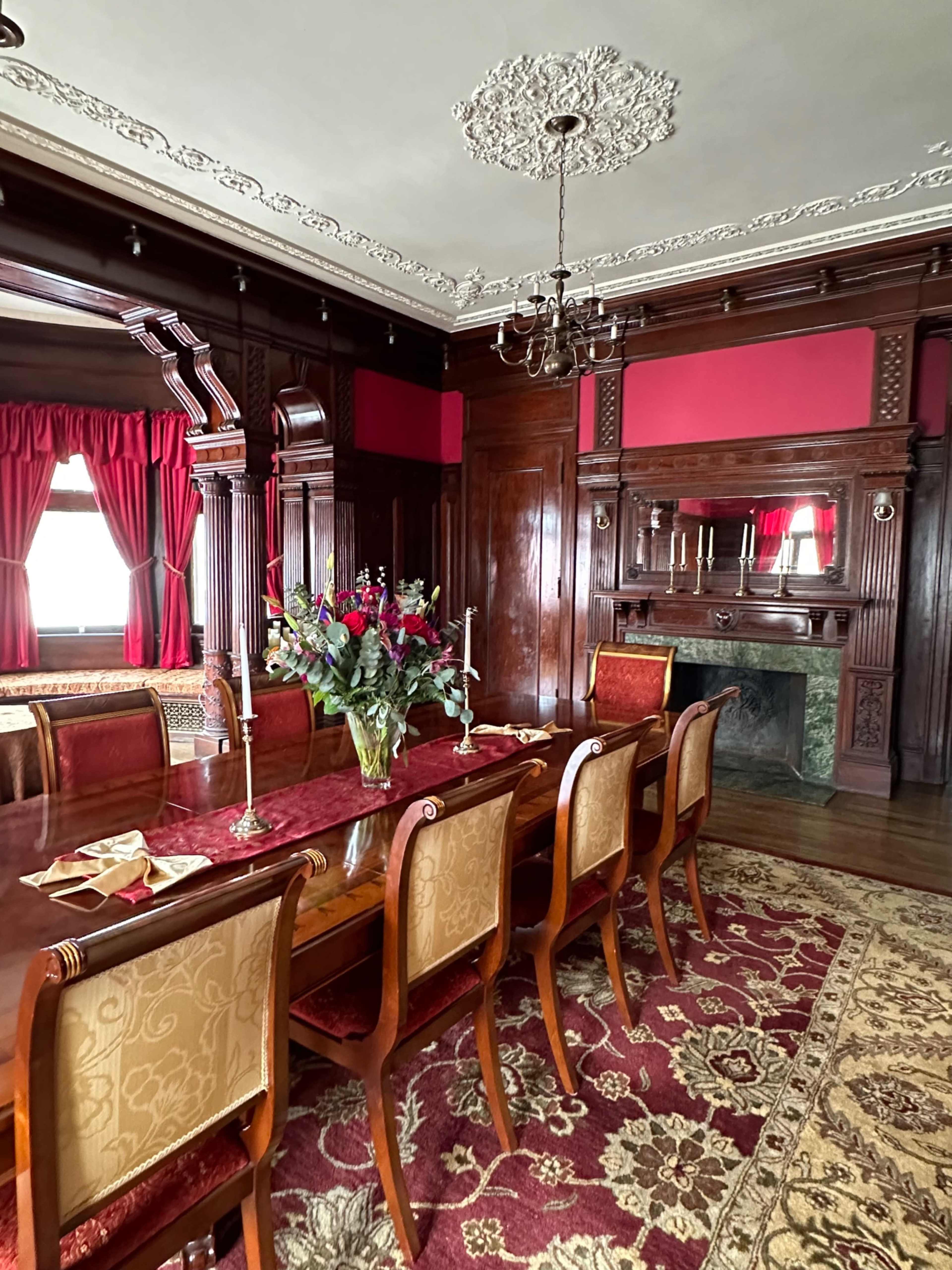 Historic mansion with a hedge maze garden in a charming New England town Image in Orange, Orange, MA