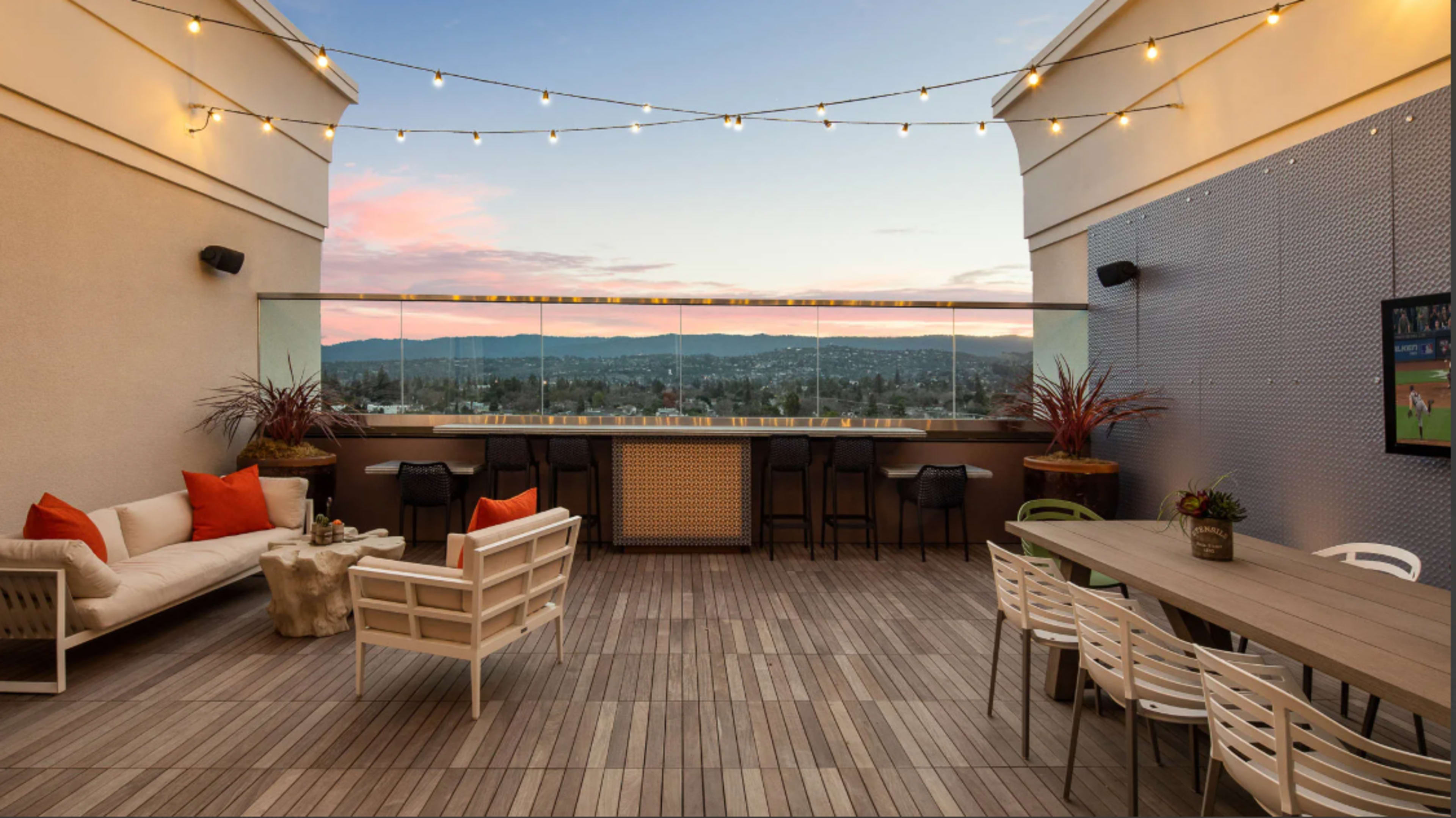 Rooftop Patio with Breathtaking Mountain Views! Image in Centennial, Redwood City, CA