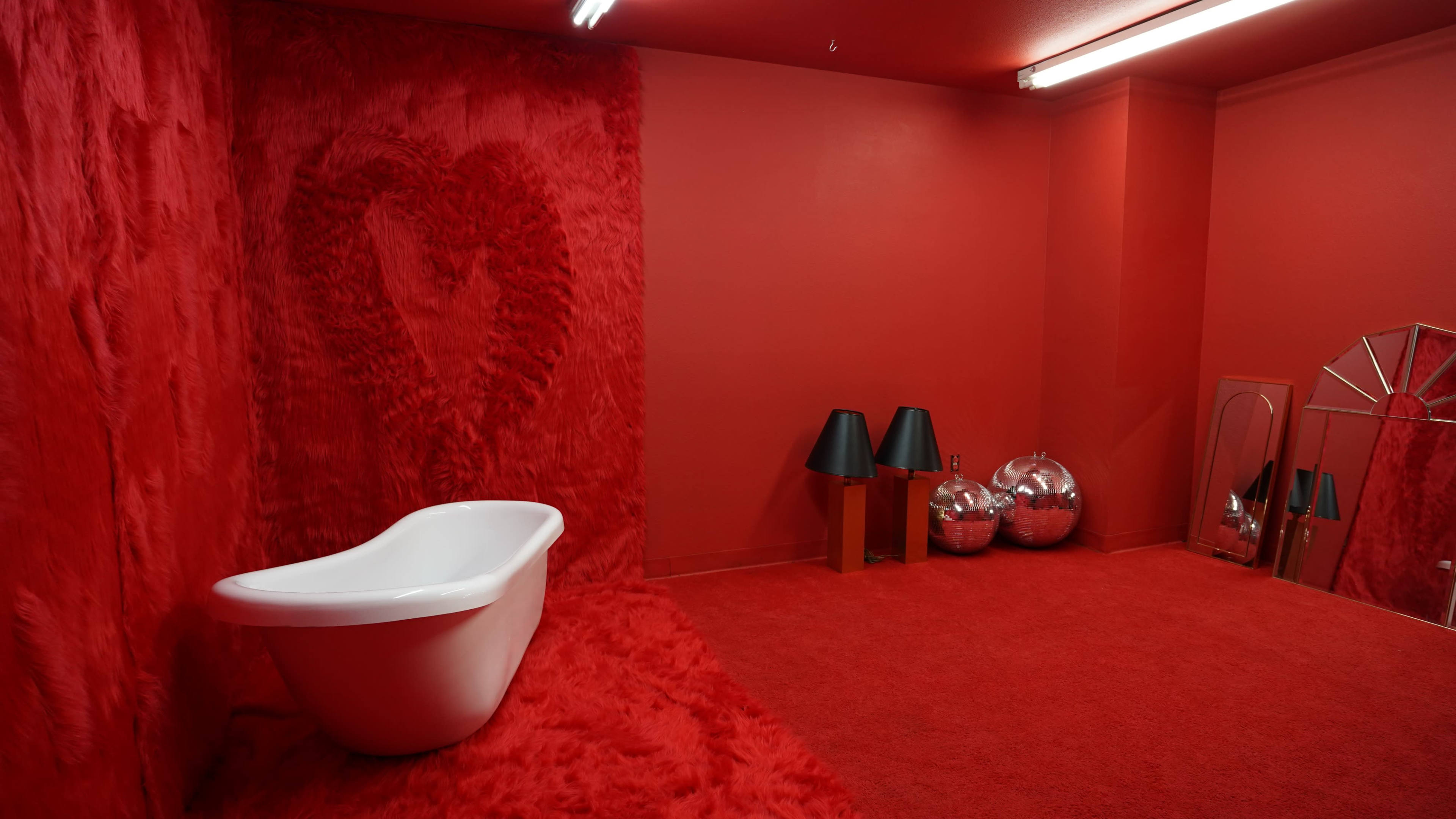 Framed In Red - A Moody, Bold, Cinematic Set Image in Charleston, Las Vegas, NV