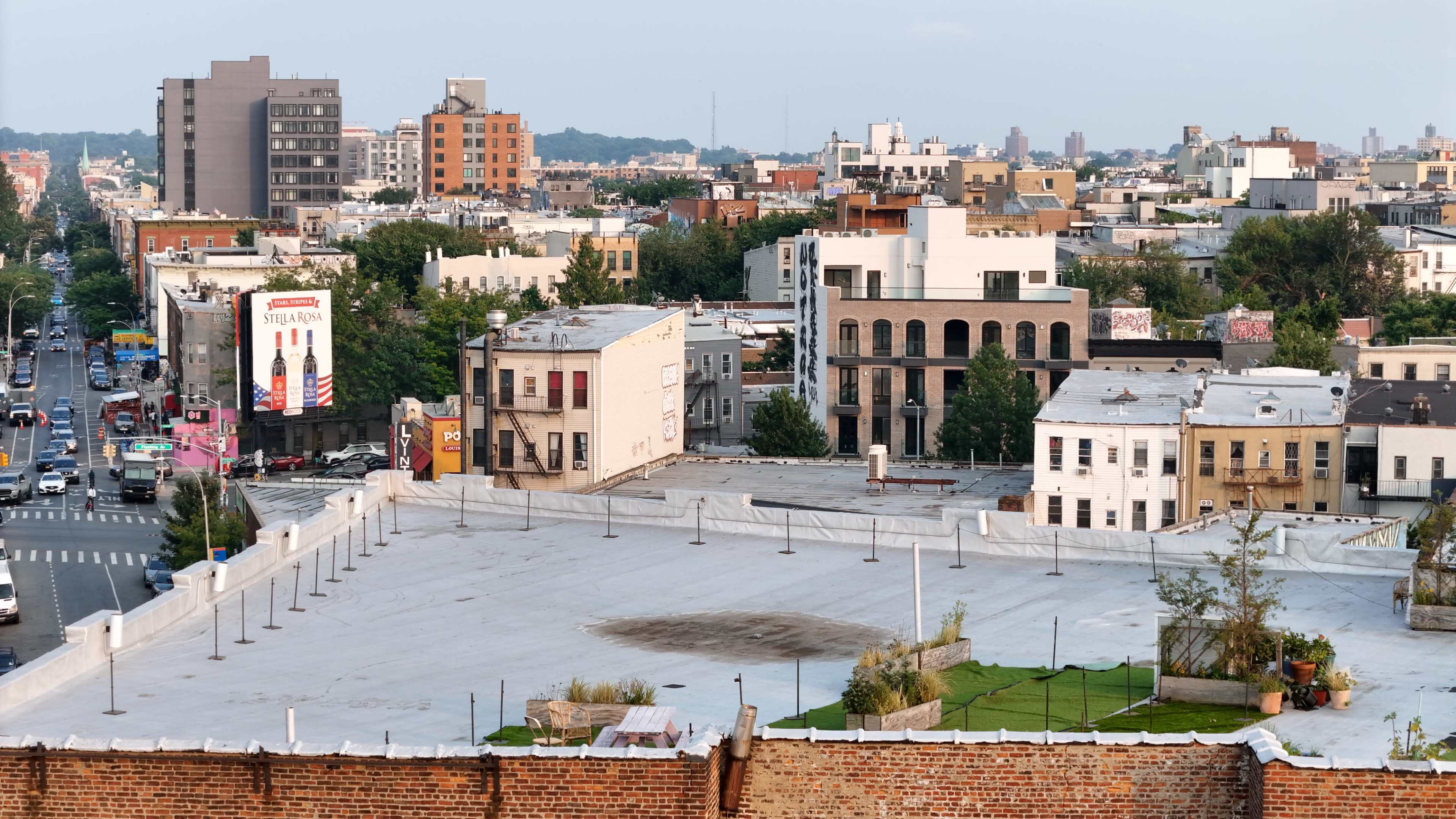 Massive 8,000 sqft Rooftop with Panoramic Skyline Views Image in Bushwick, Brooklyn, NY