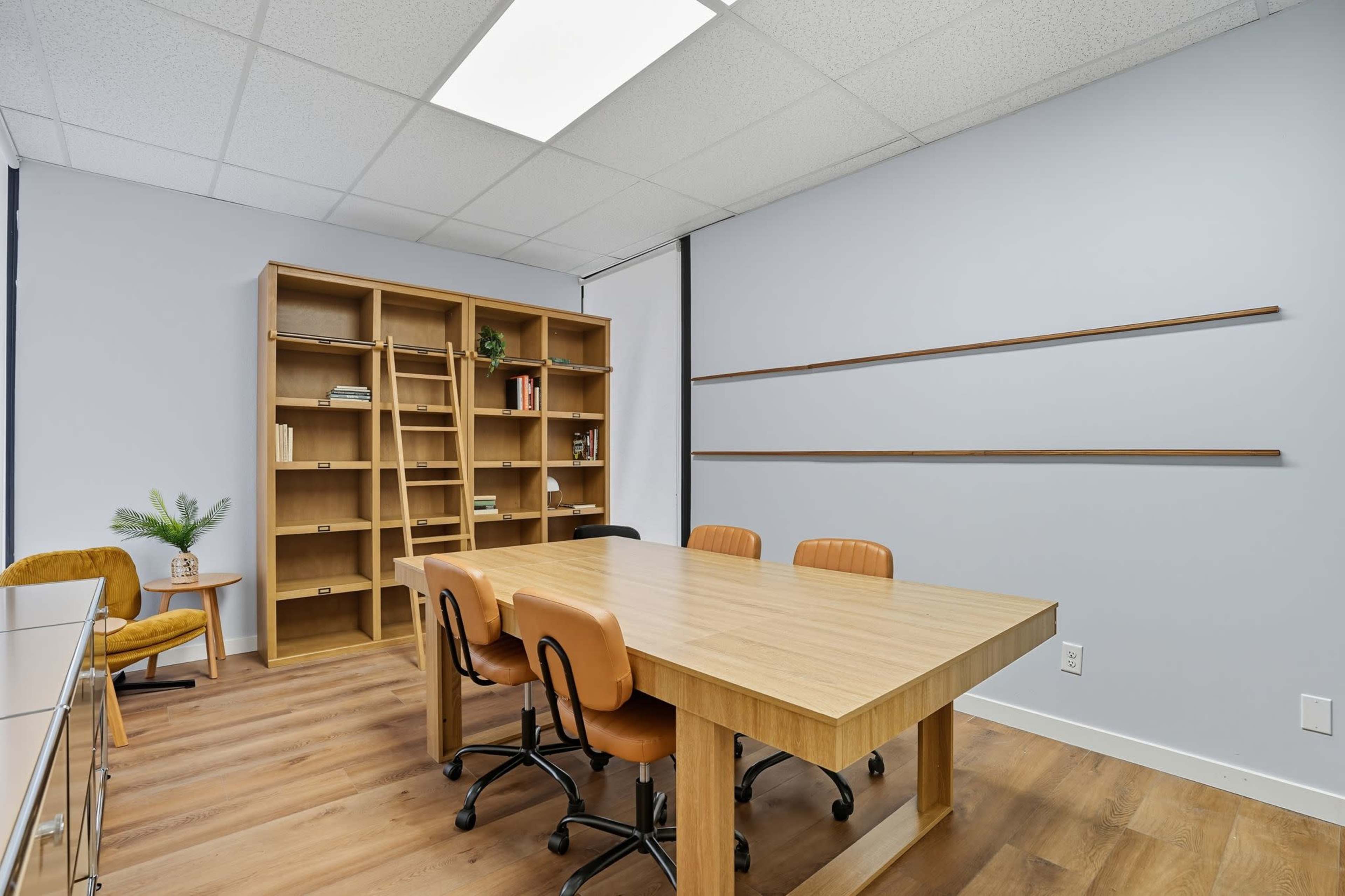 Modern Library Room — Studio Work & Meeting Production Space Image in Chatsworth, Chatsworth, CA