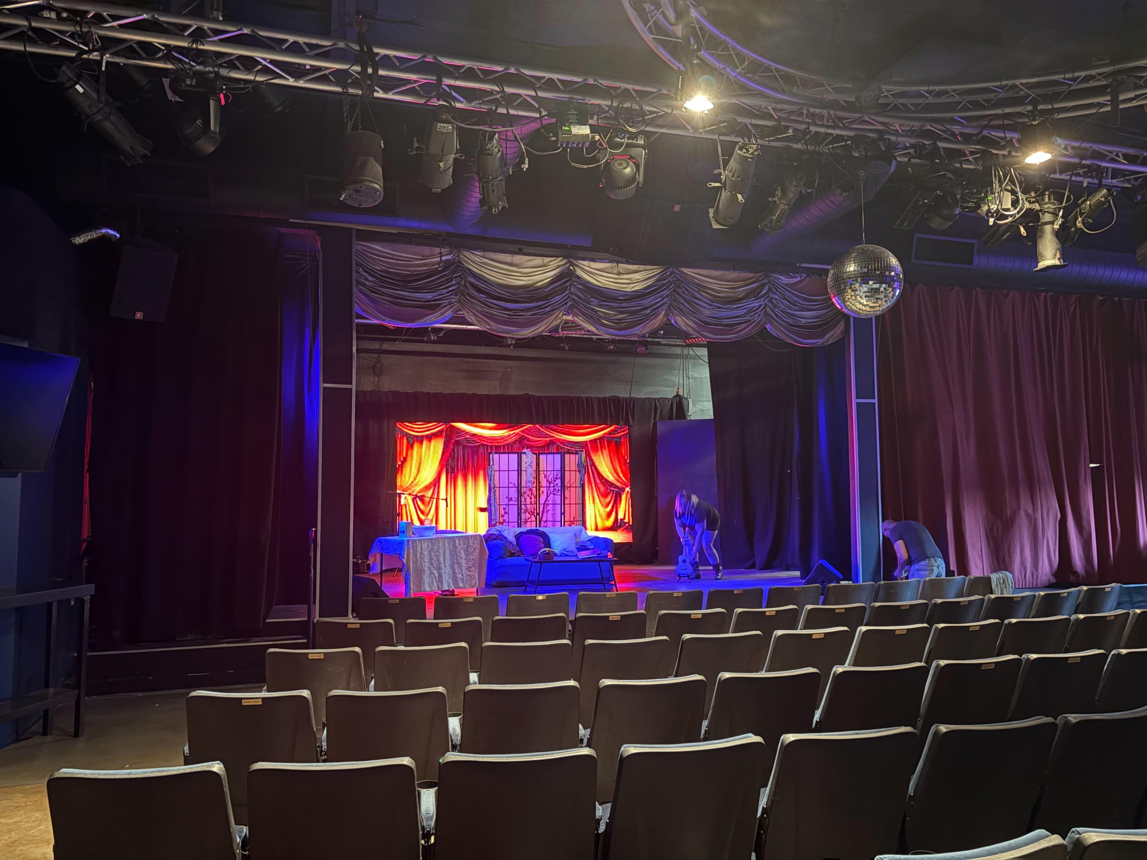 Downtown Theatre with a Stage Image in Downtown Palm Springs, Palm Springs, CA