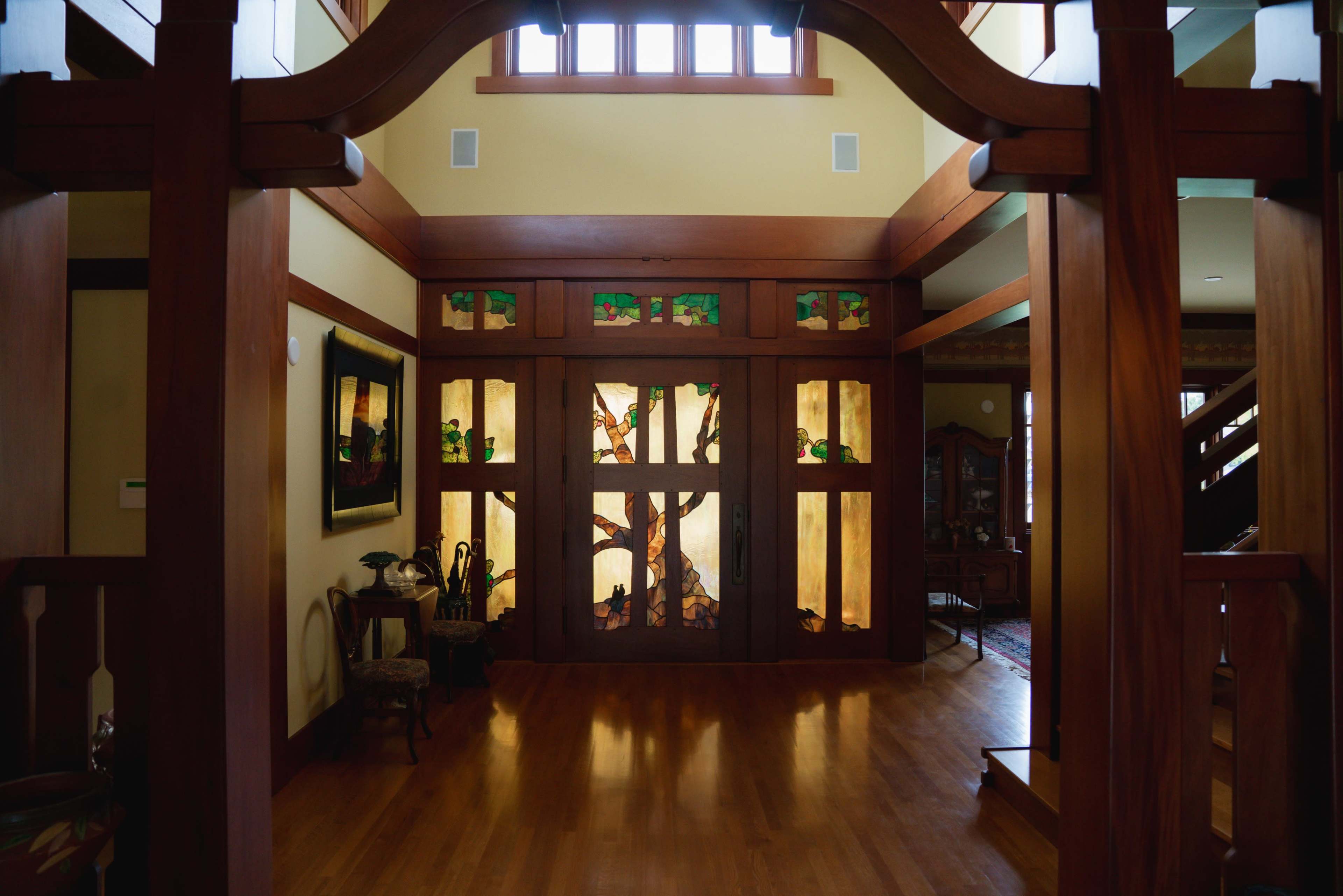 Grand Arts & Crafts Bungalow Image in North Tustin, Cowan Heights, CA