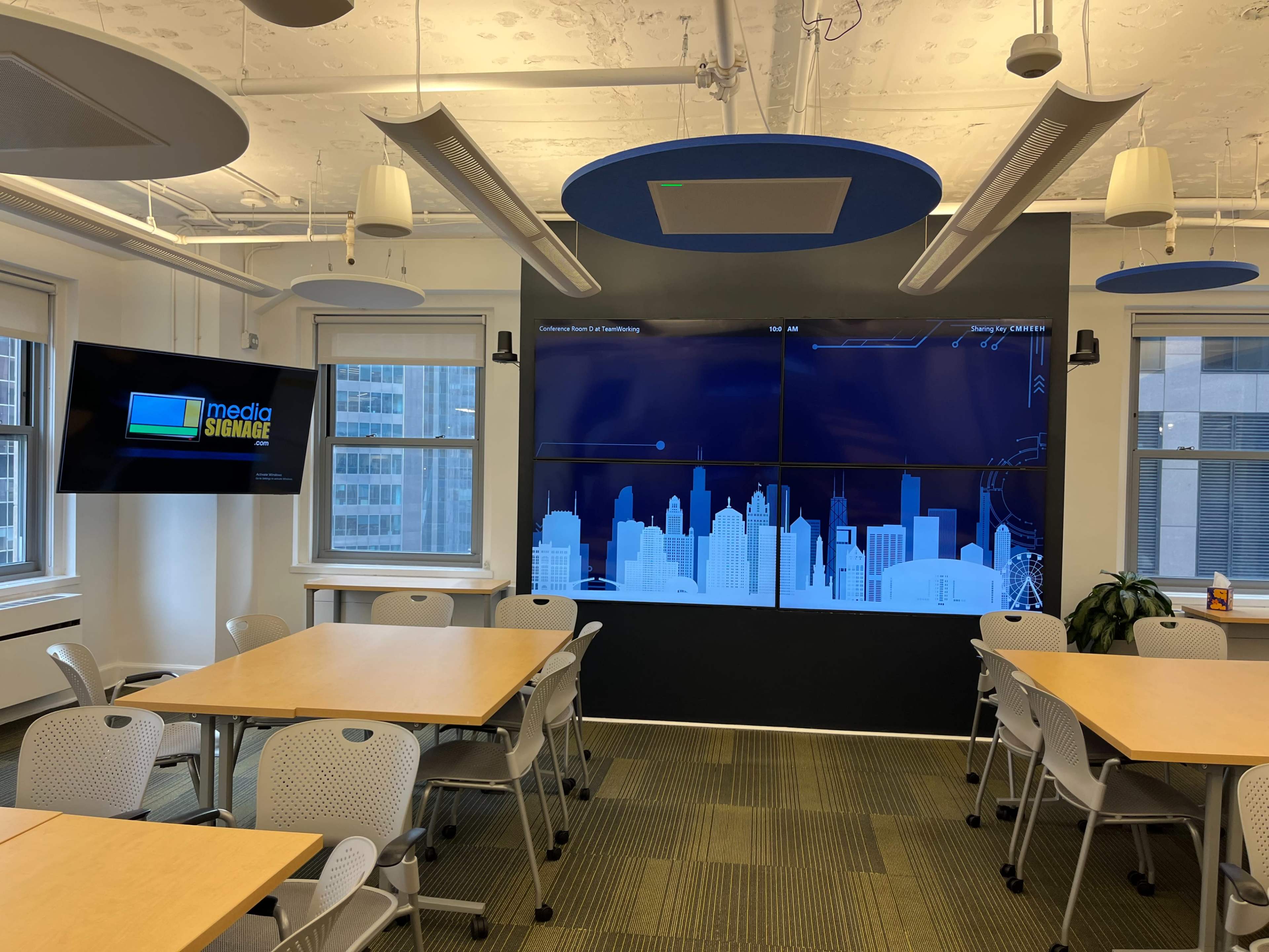 Virtual Enabled Meeting Rooms with City Views | Ideal for In-Person & Virtual Off-sites | Bright & Modern in a Tech Focused Shared Workspace! Conference Room D Image in Chicago Loop, Chicago, IL
