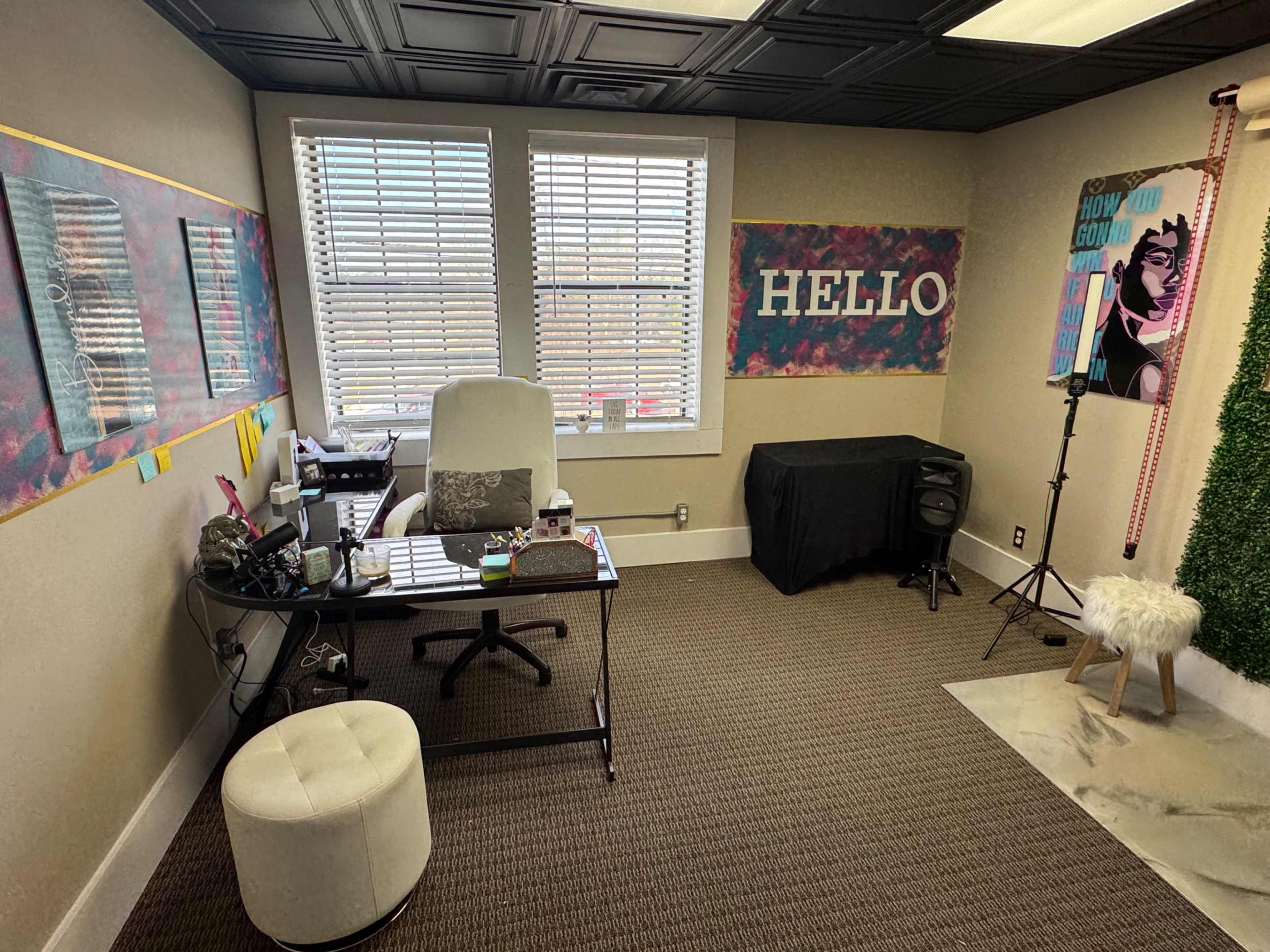 Unleash Your Creative Juices - Feminine Charm Meets Artistic Vibes- McDonough Square Content Suite Image in McDonough, McDonough, GA