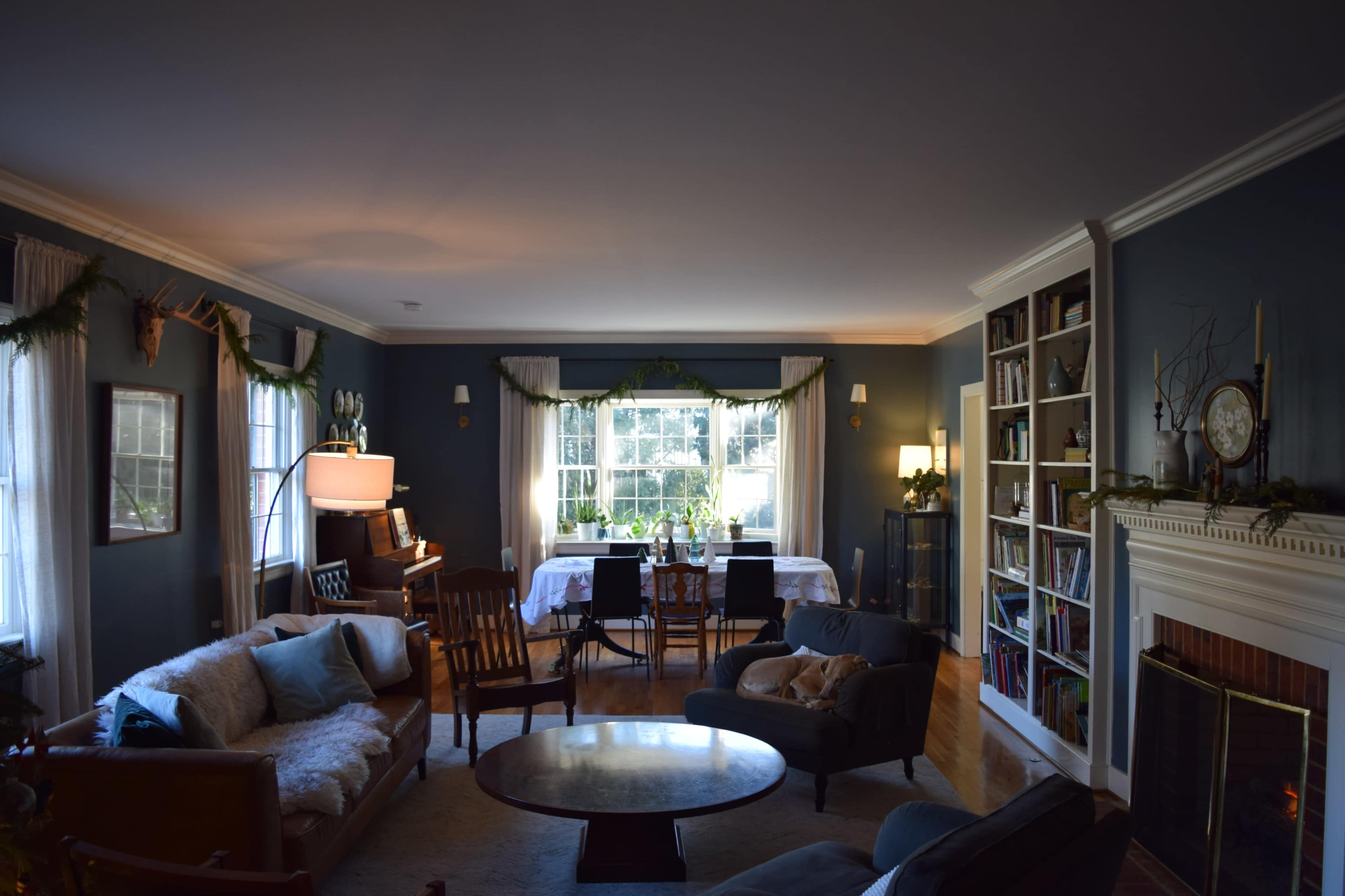 Bright Kitchen with Oversized Island + Cozy Living Room with Fireplace Image in Bon Air, NORTH CHESTERFIELD, VA