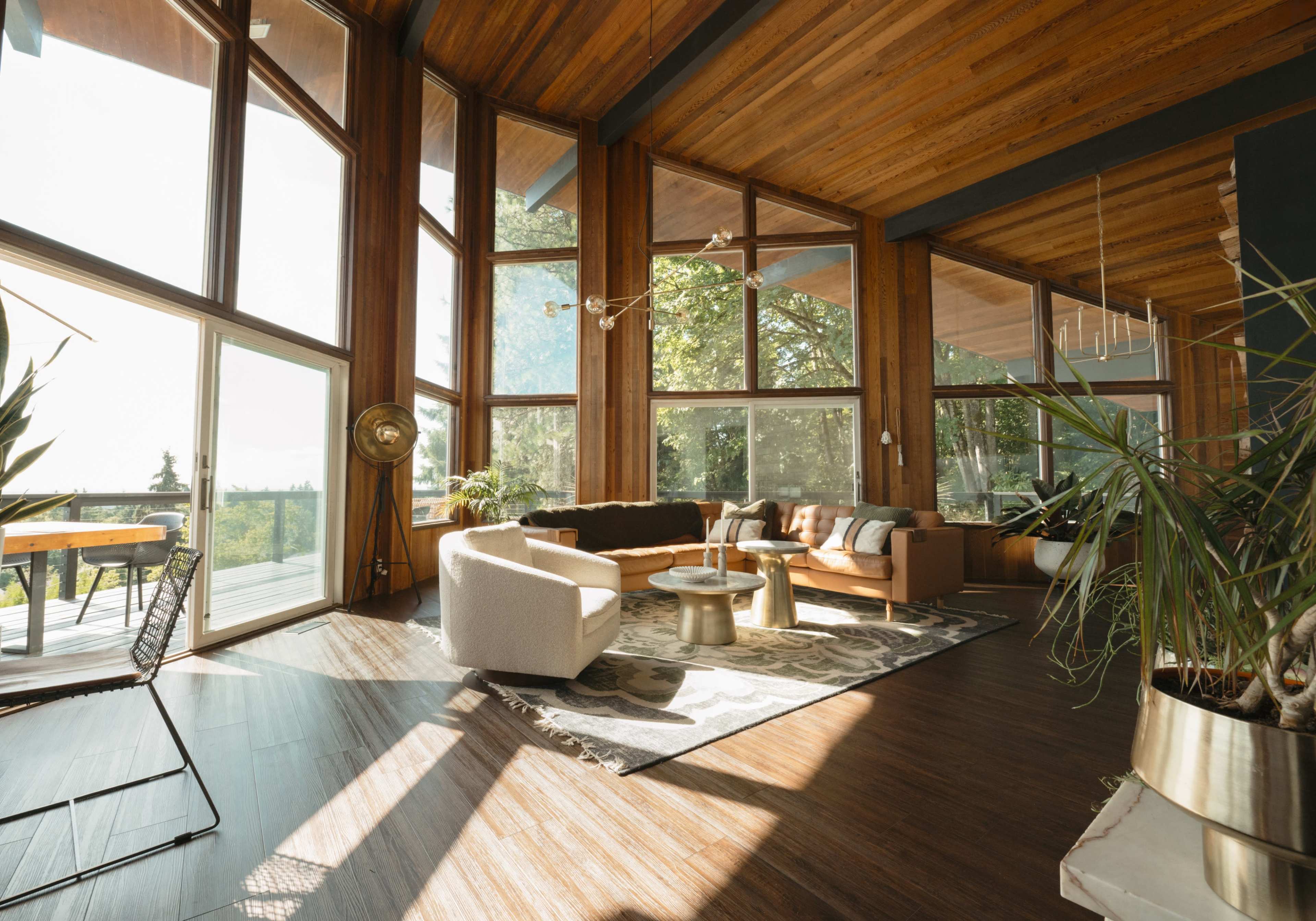 20ft Cedar A-Frame | Mid-Century Modern Dream with 200-Mile Views Image in Scappoose, Scappoose, OR