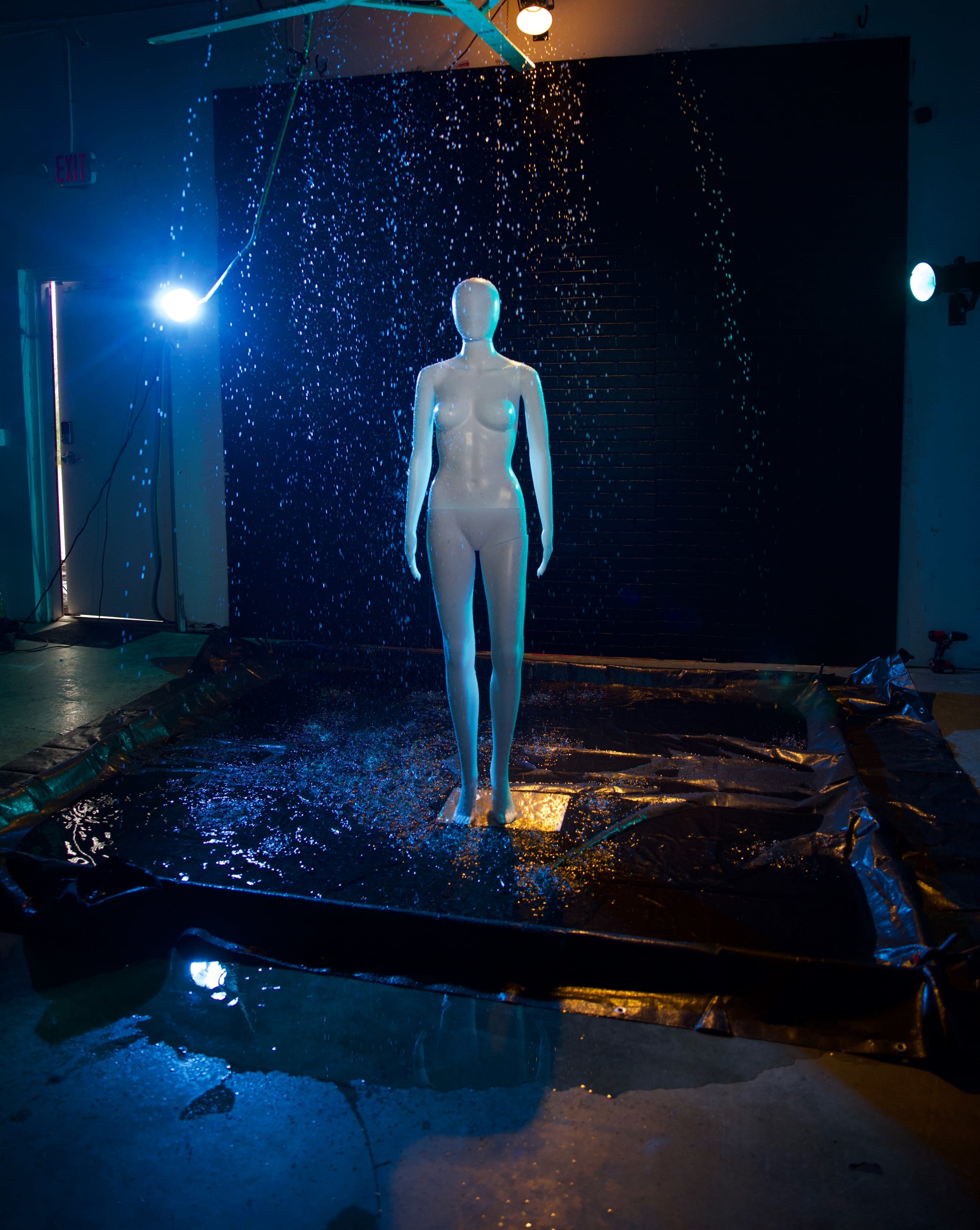 Dynamic Rain Set/Water Floor Set Backdrop Studio Image in Doraville, Doraville, GA
