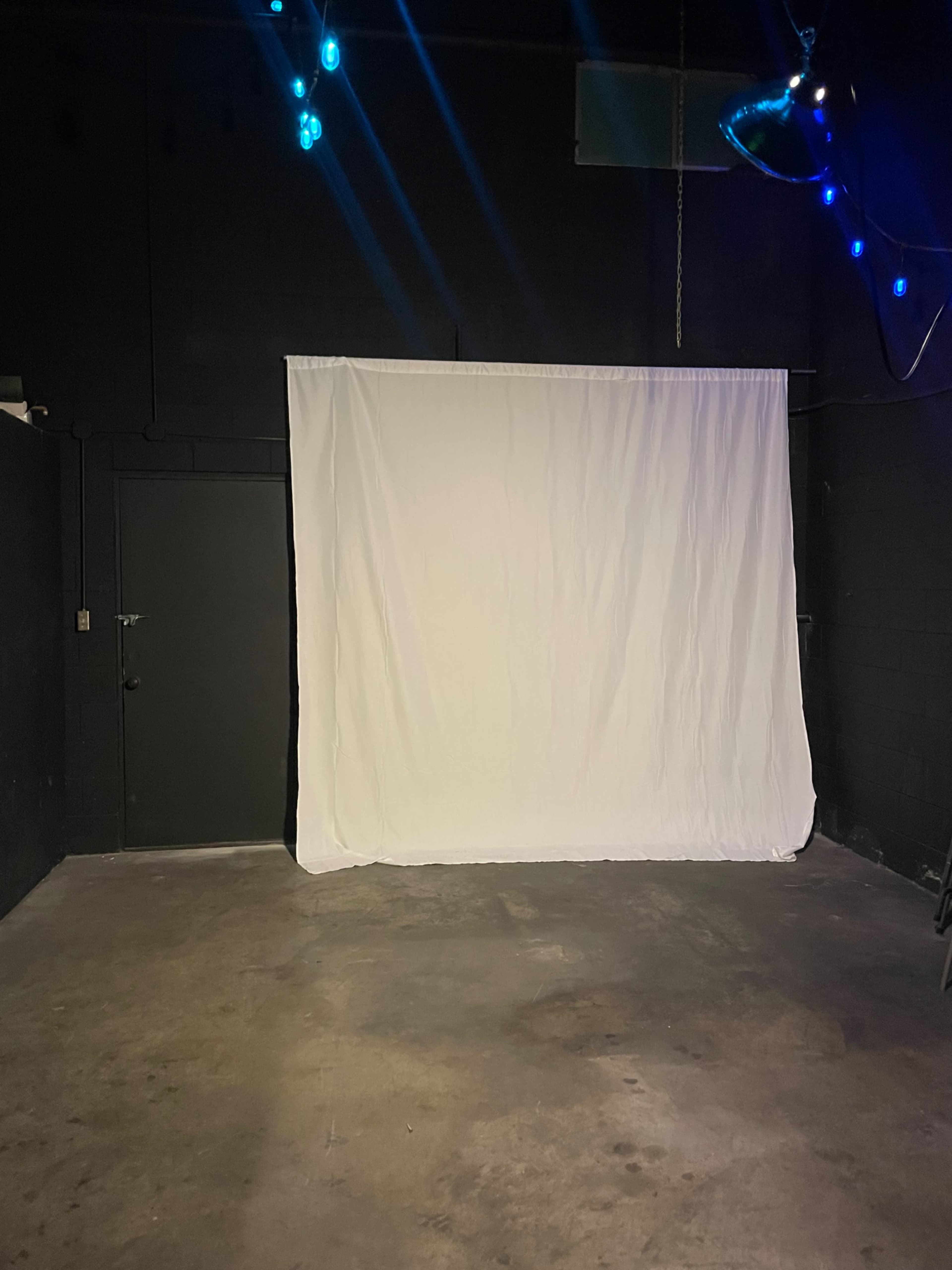 Photo & Video Studio With 8' Garage door, Flat black Image in South Montebello, Montebello, CA