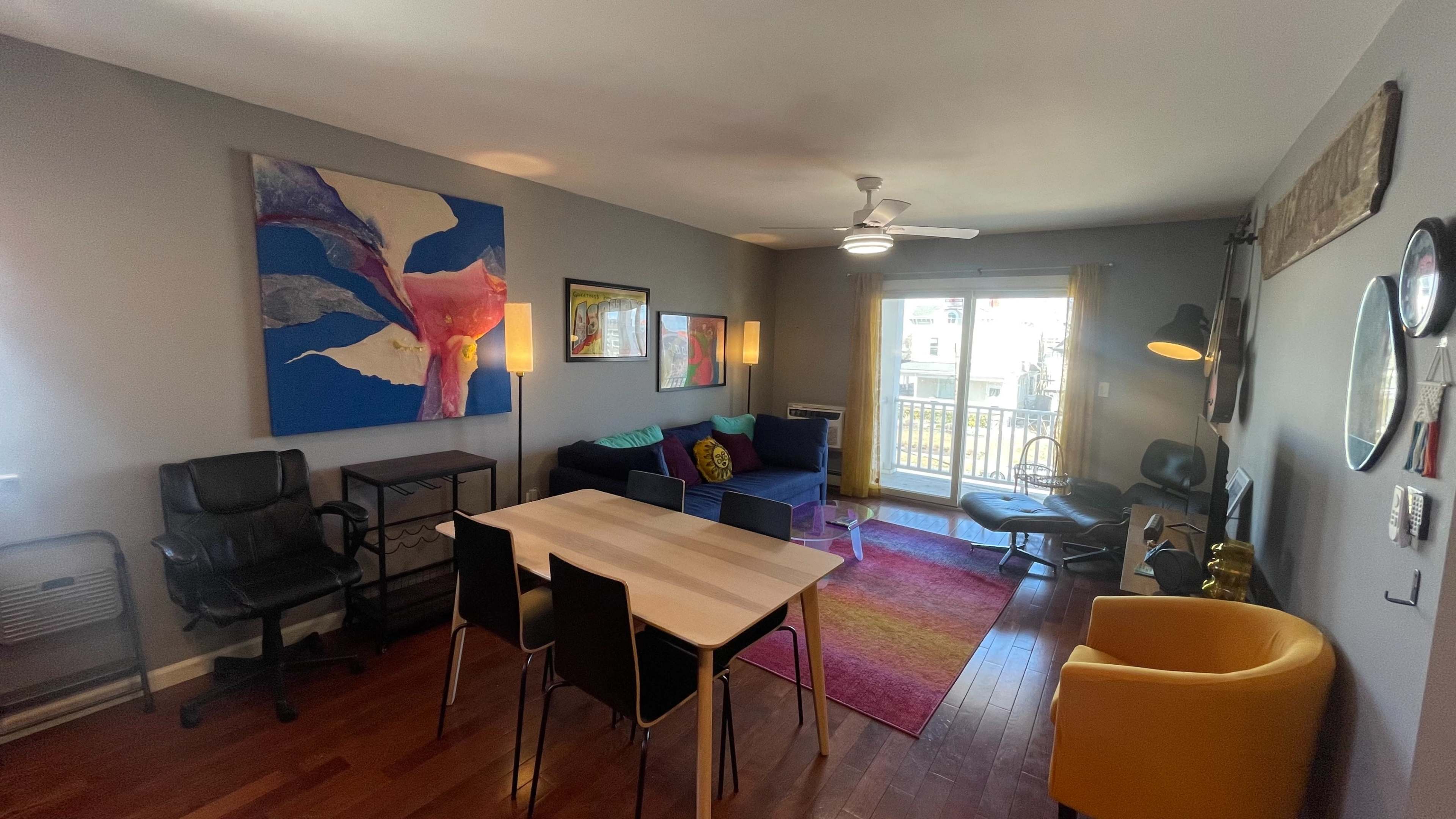 1-bedroom apartment with large private balcony, 3 blocks from the beach Image in Asbury Park, Asbury Park, NJ