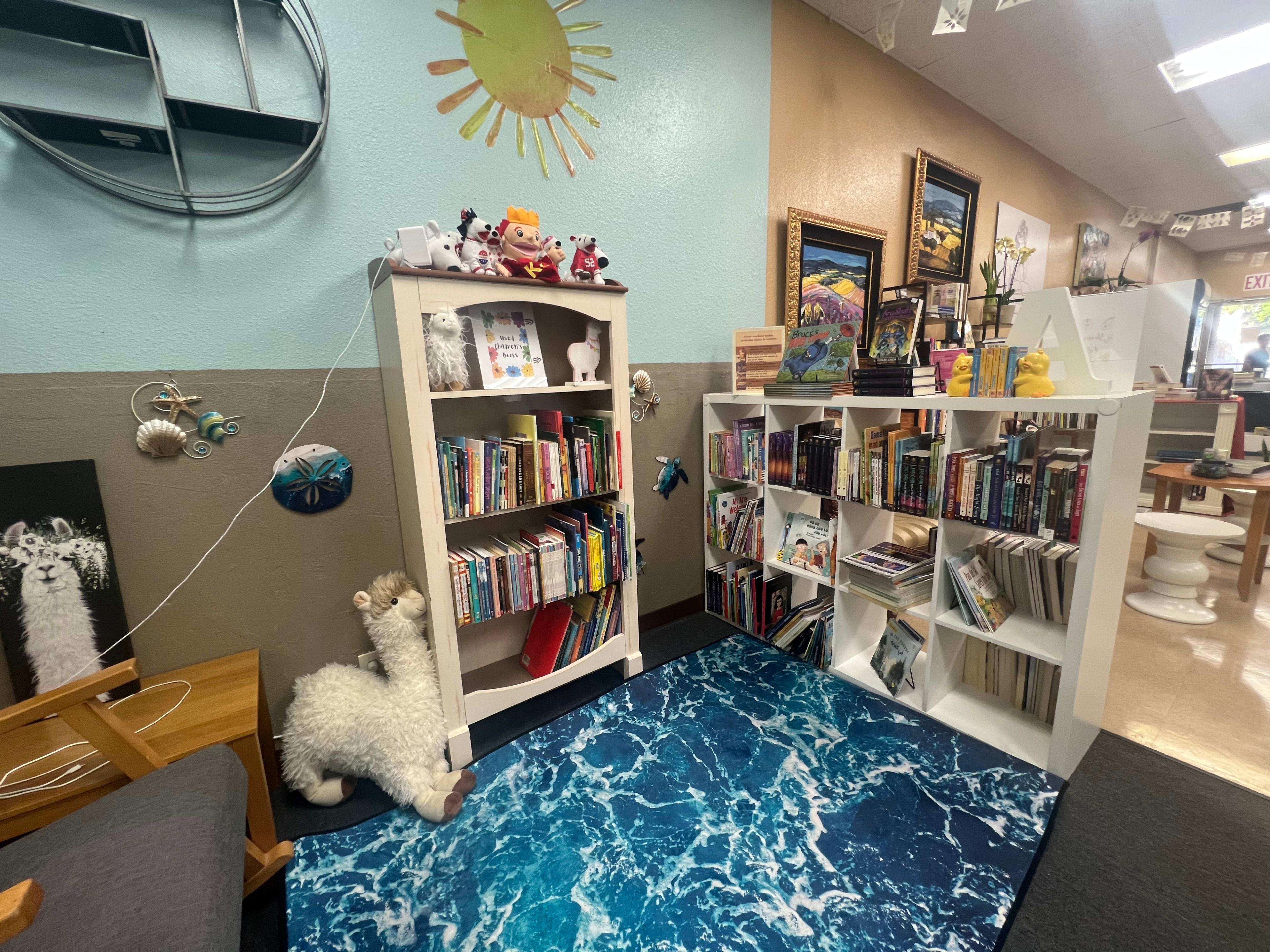 Bookstore in beautiful rustic brick building with plenty of space for small meetings or workshops. Image in Northwest Anaheim, Anaheim, CA