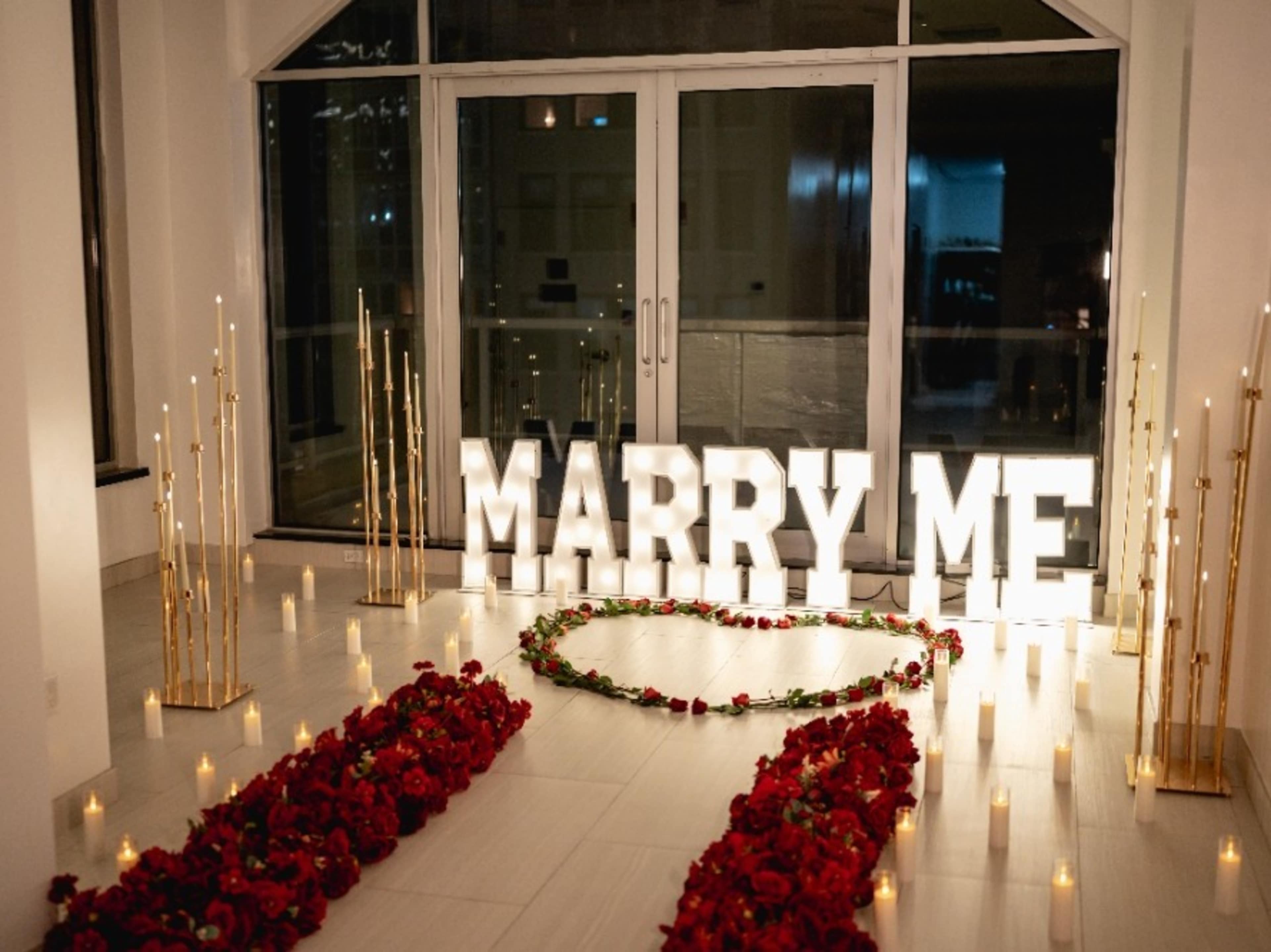 Marry Me letters