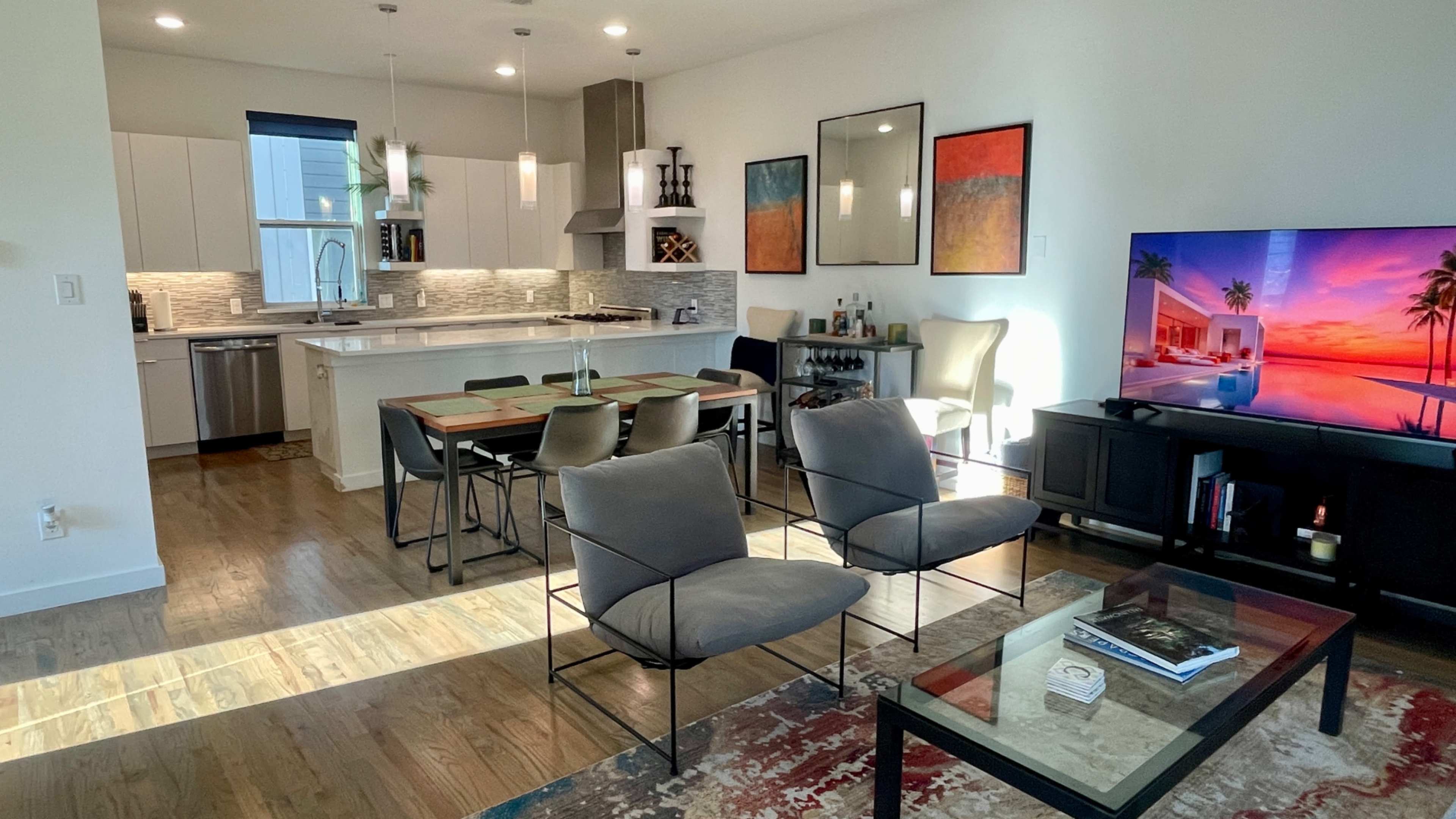 Designer Townhome with Cinematic Vibes – Book for Photo & Video Shoots Image in Old East Dallas, Dallas, TX