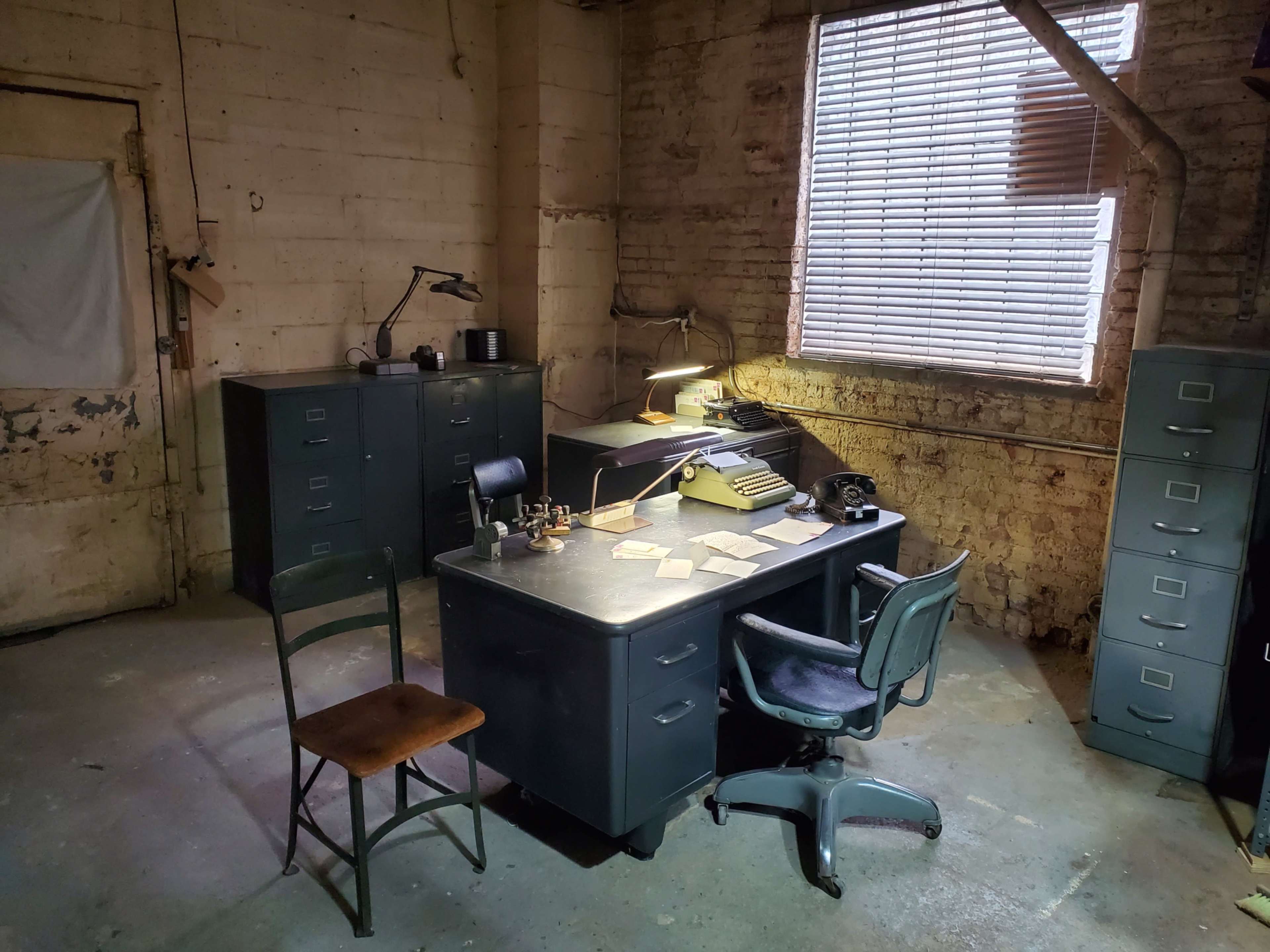 Authentic Vintage Detective’s Office Set Image in Williamsburg, Brooklyn, NY