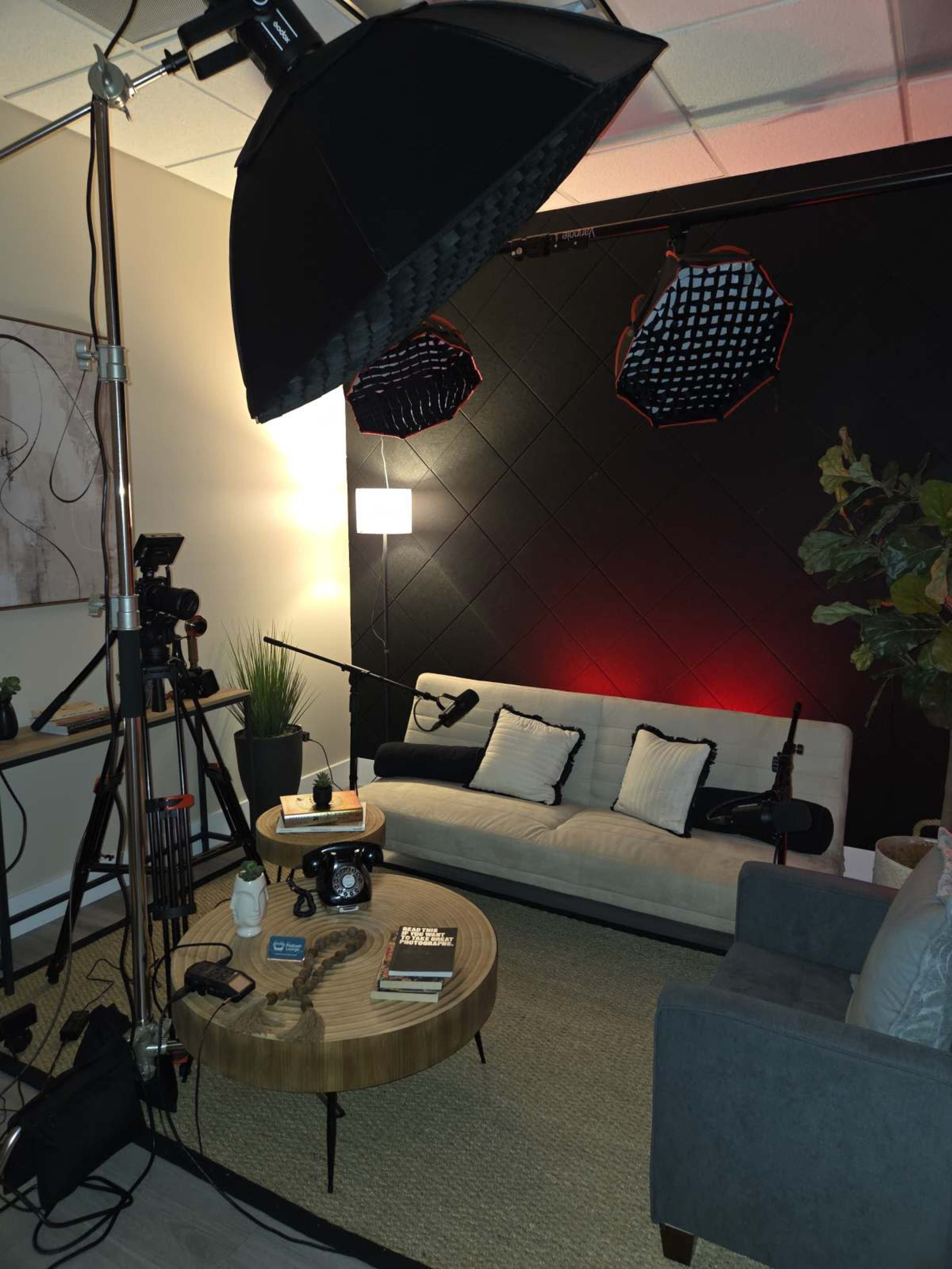 Located in Delray Beach, Fl - Podcast Studio, Photo Studio, Conference Room - Professional, Modern, Multi-Camera, Fully Equipped studio Image in Delray Beach, Delray Beach, FL