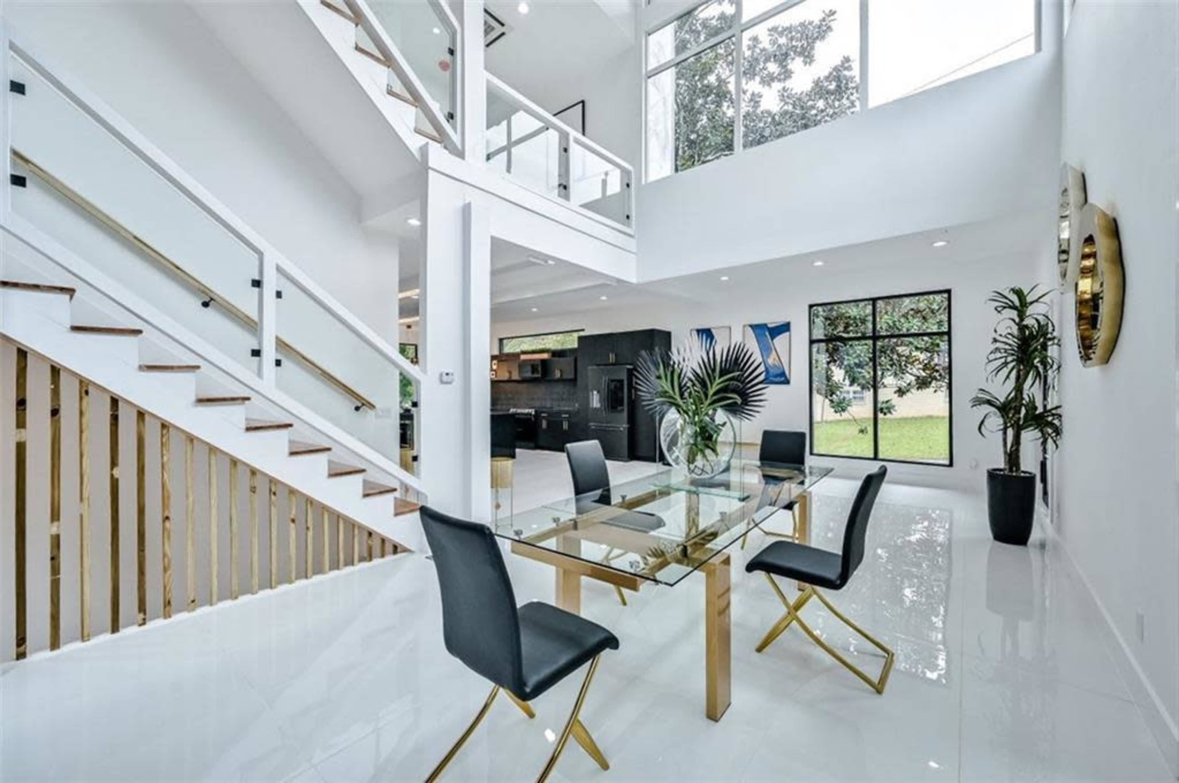 Modern Living Room/Kitchen/Dinning/Office (main level of house use only & exterior) Image in Westview, Atlanta, GA