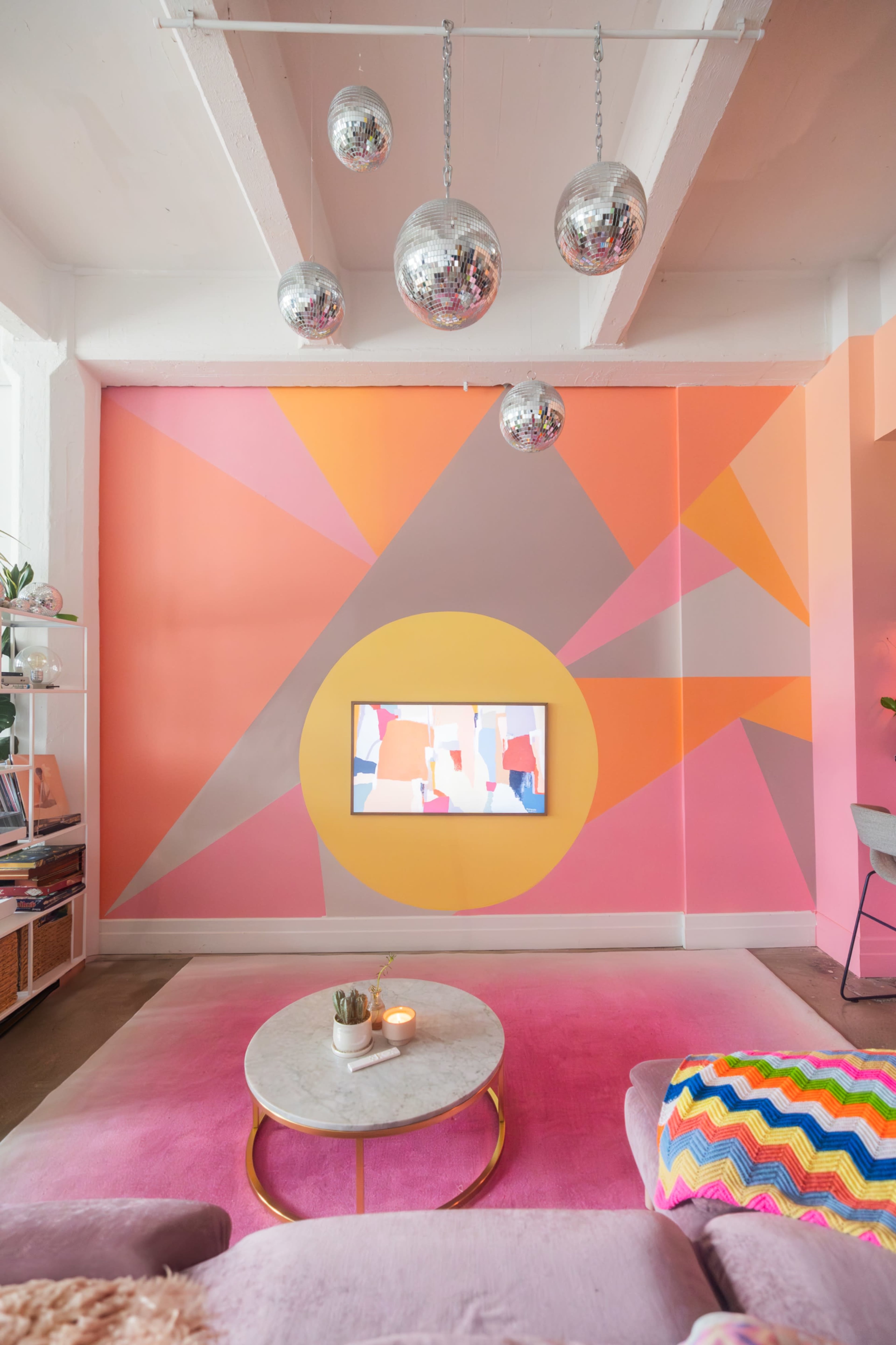 Vibrant, Colorful Apartment for Photo & Video Shoots, Events, and Wedding Prep Image in The Waterfront, Jersey City, NJ