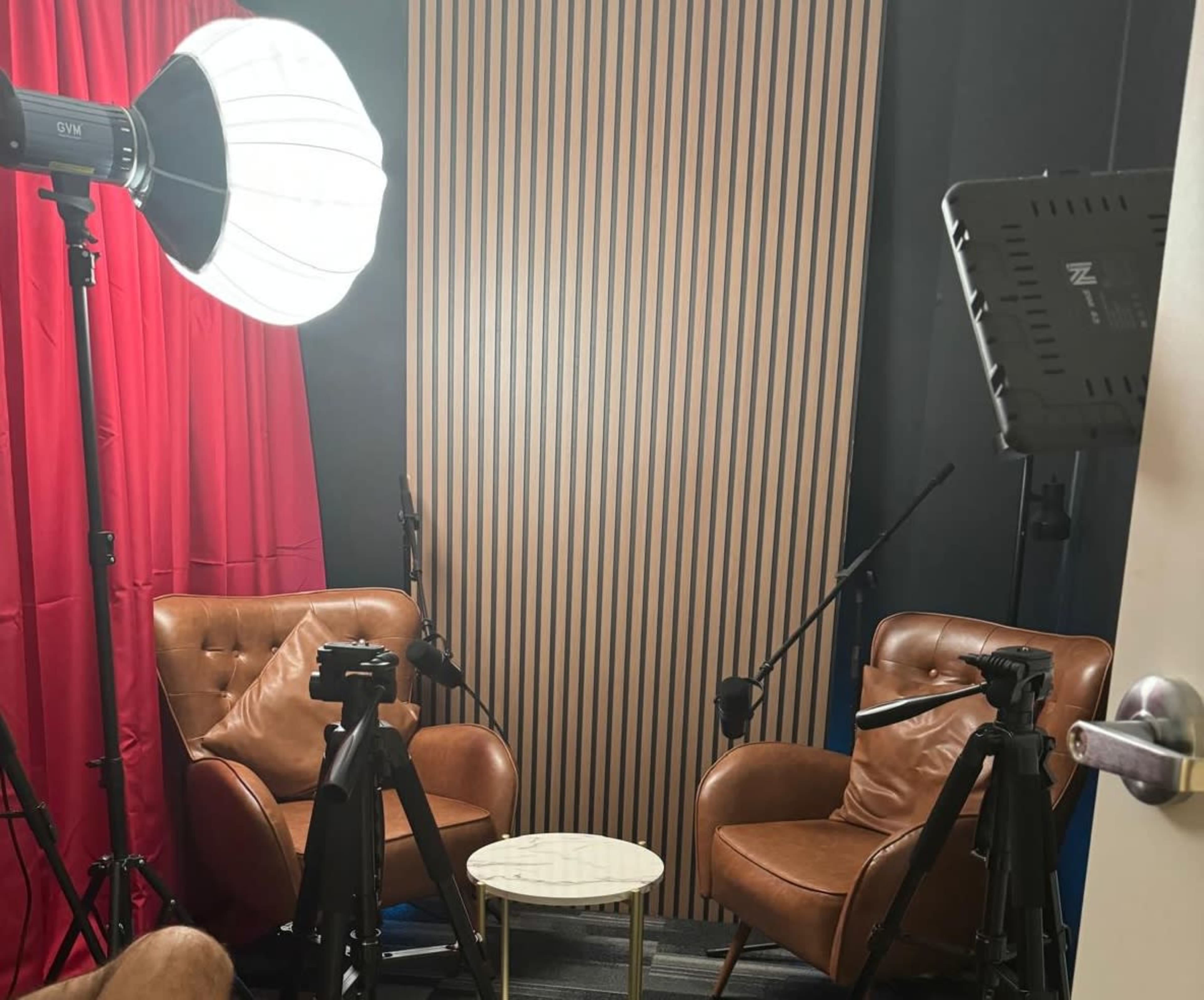 Modern Podcast Studio Image in Mission Beach, San Diego, CA