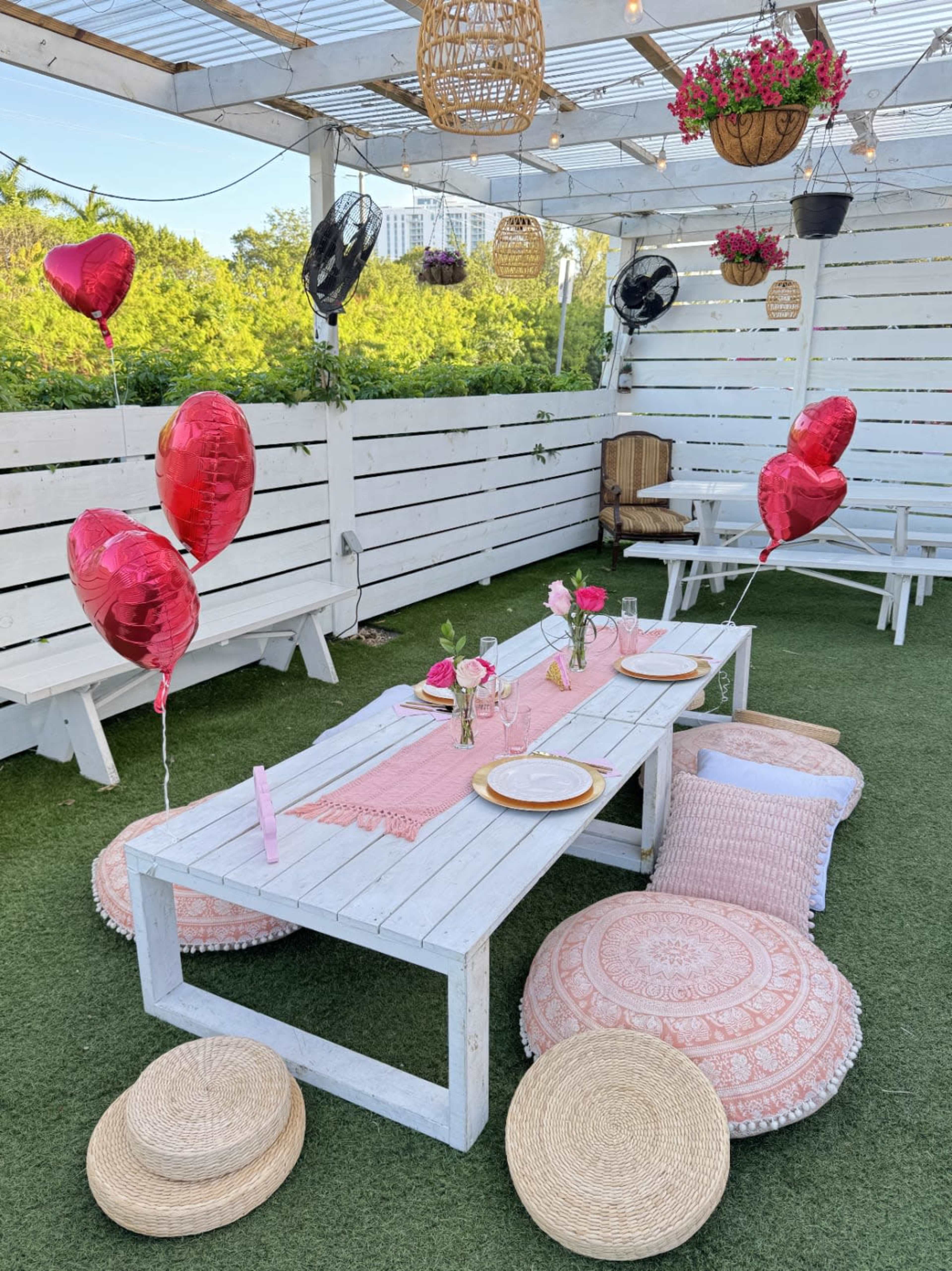 North Miami Chic Fantasy Tea Room Image in Ojus, North Miami Beach, FL