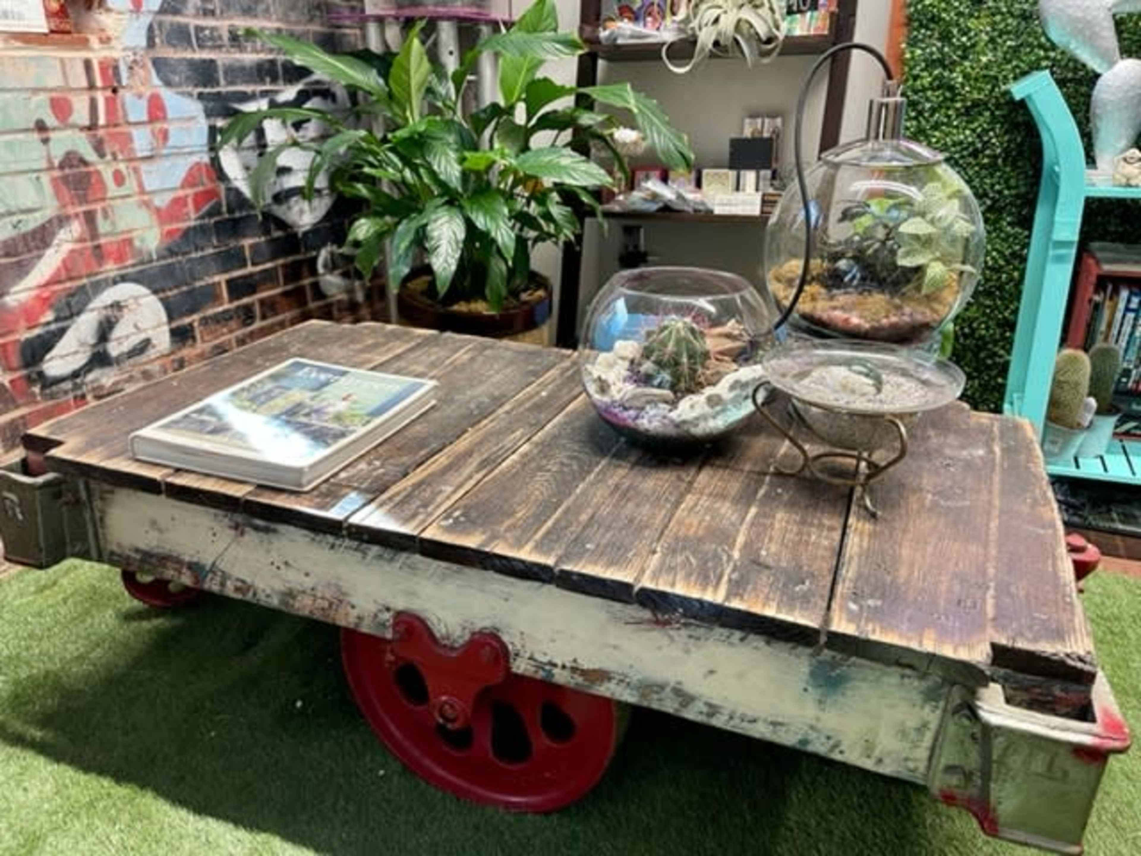 Antique Mill Cart | Table