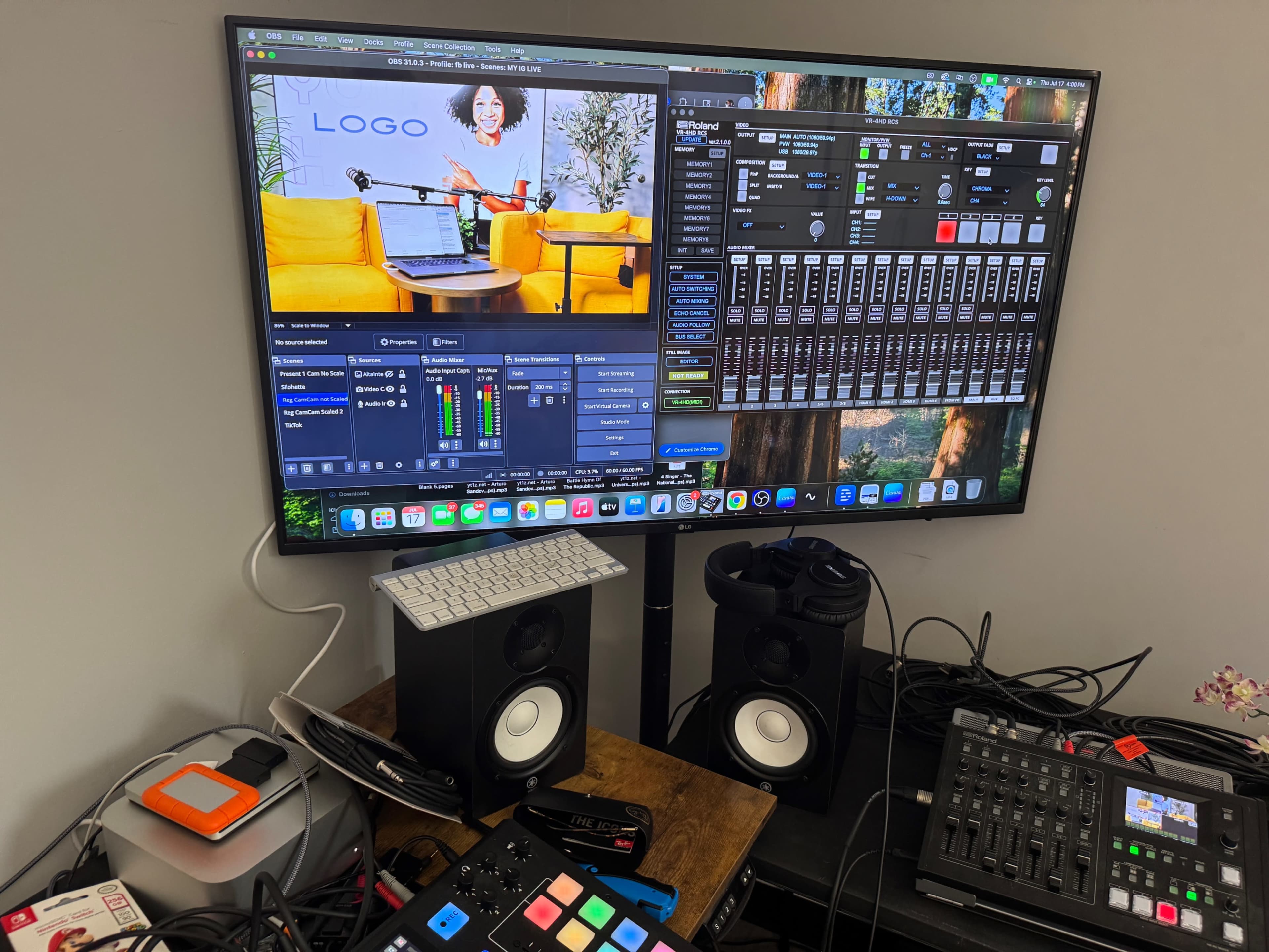 Cozy TV Studio Image in Glen Burnie, Glen Burnie, MD