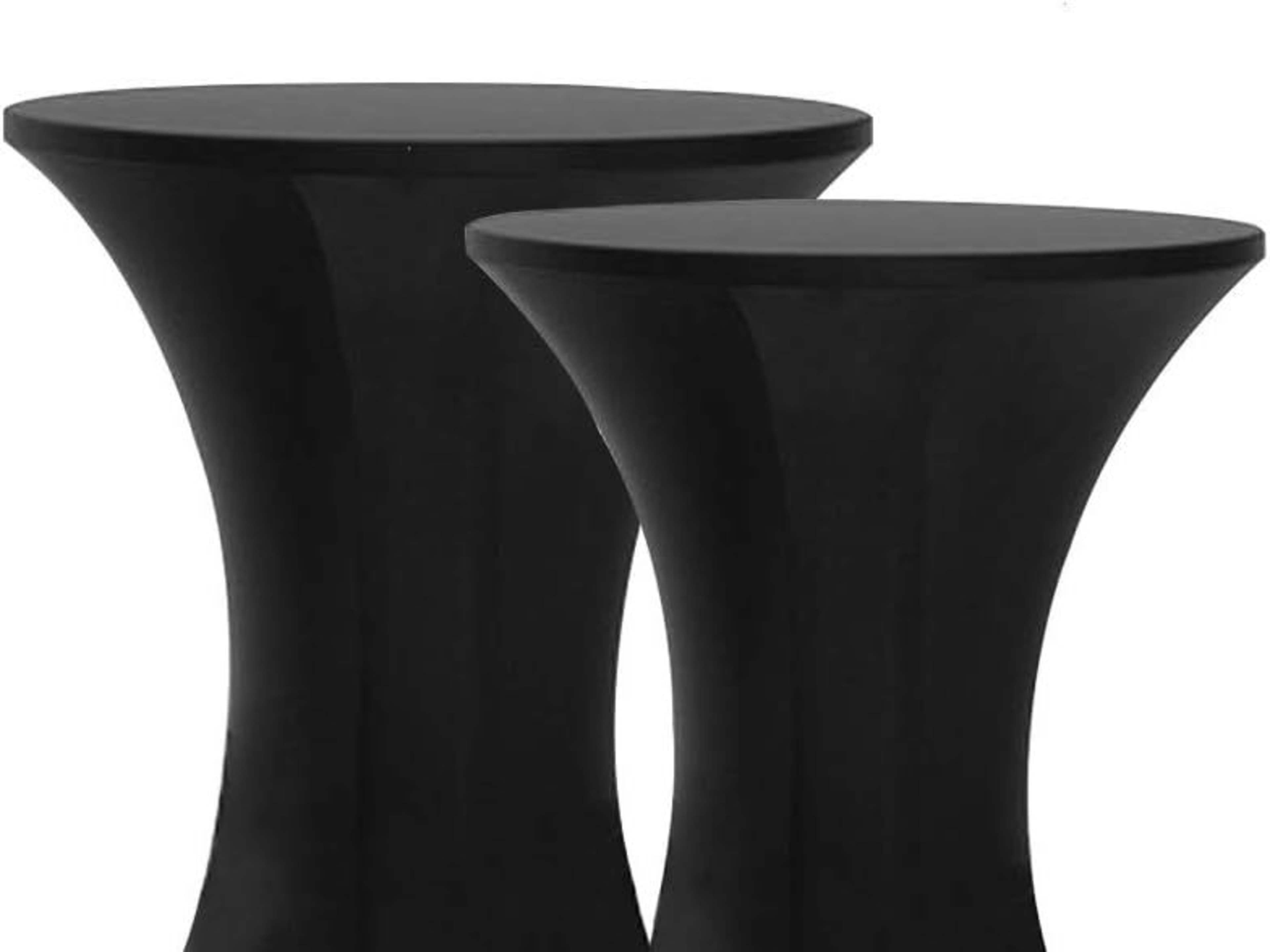 Cocktail Tables with spandex covers