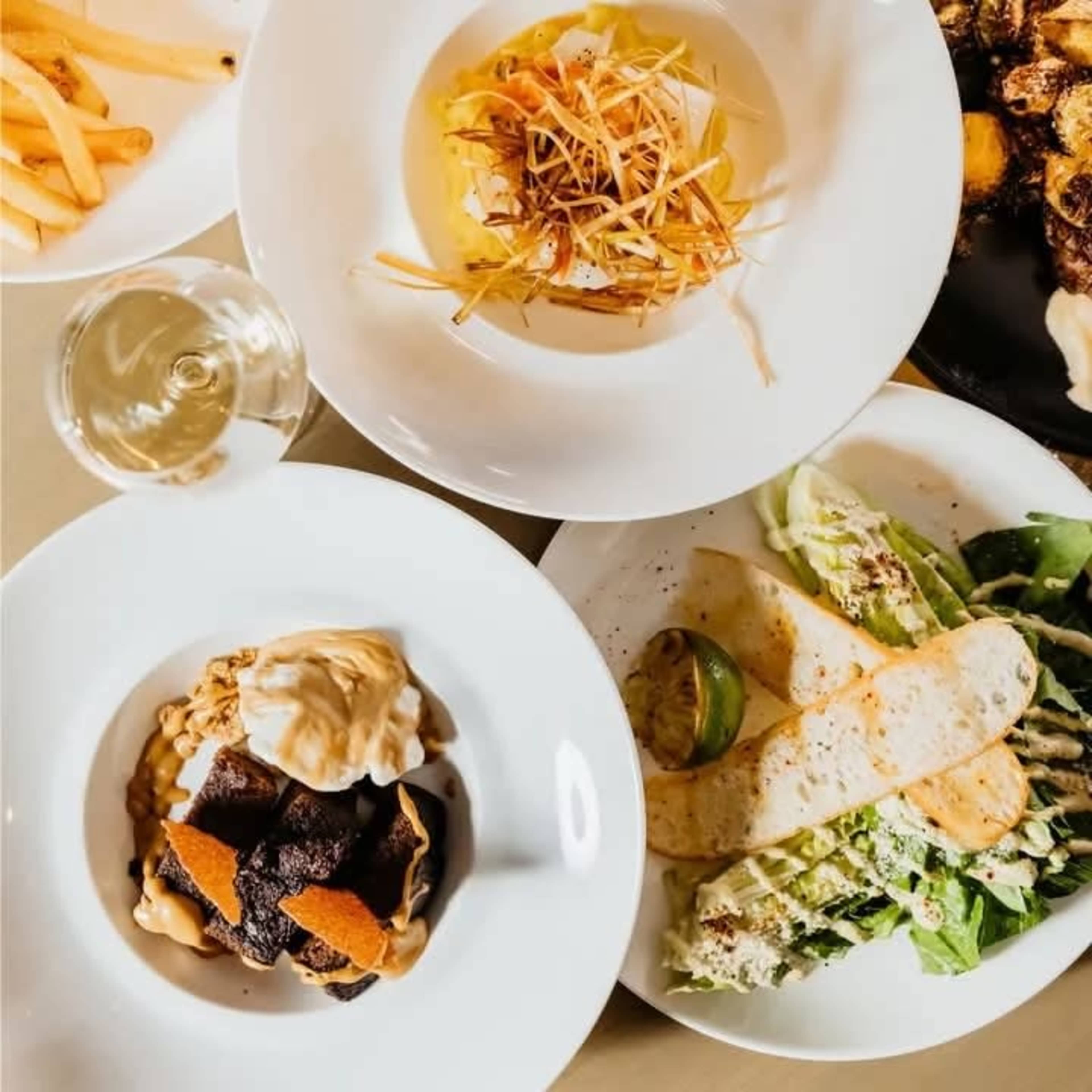 Menu offerings