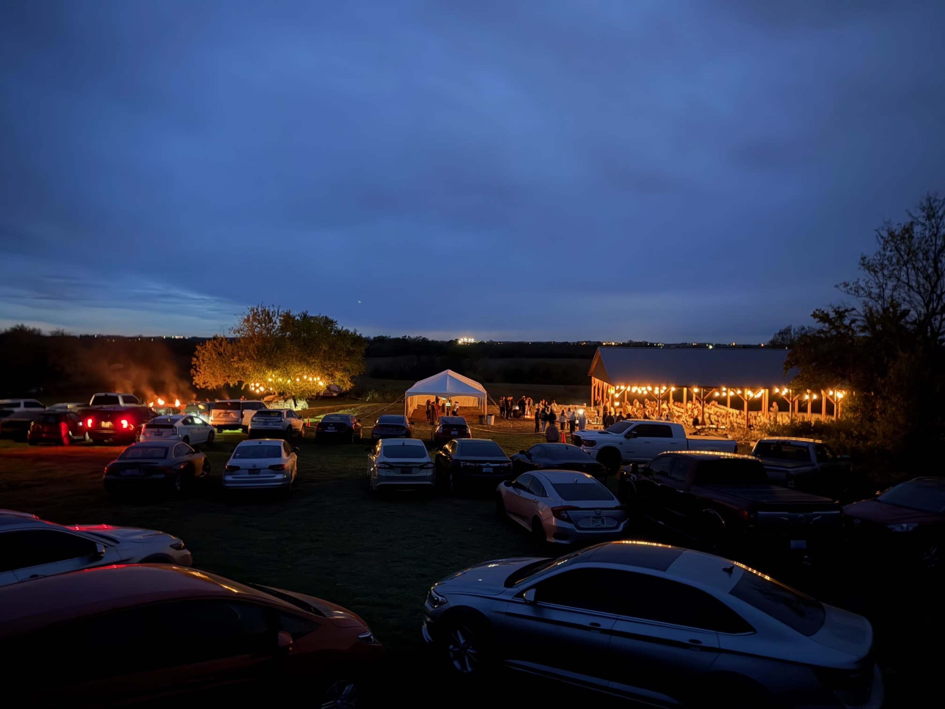 Farm pavilion with amazing sun set view Image in , Nicholasville, KY