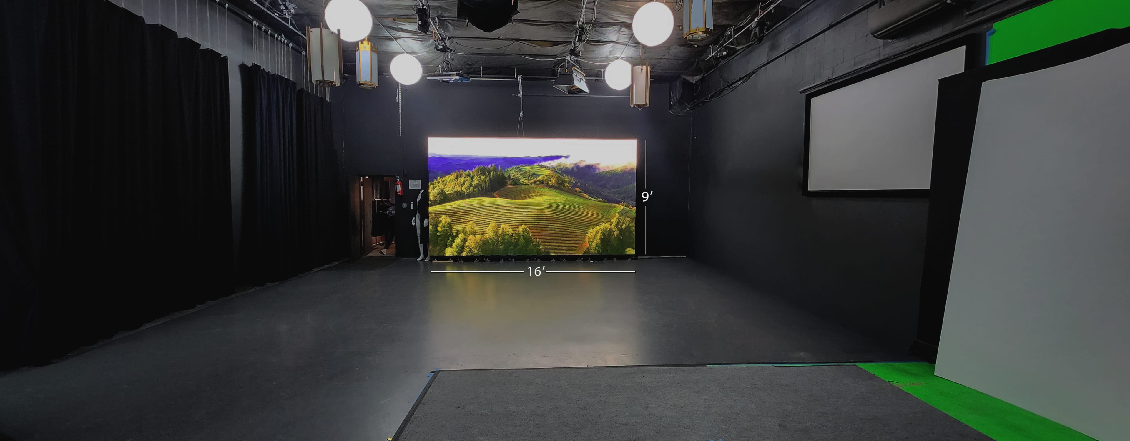 Modern Virtual Production Studio with LED Wall Near Downtown Indy Image in Riverside, Indianapolis, IN