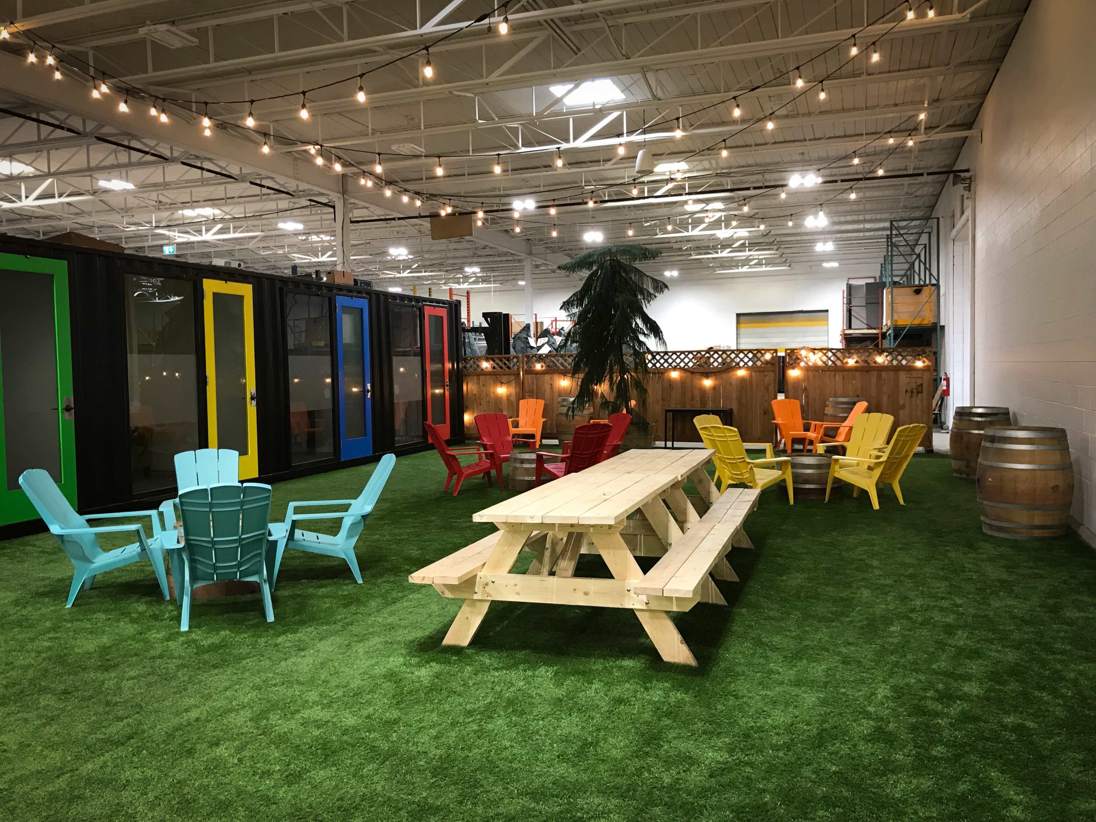 Close to downtown indoor garden event space in a coworking space. Image in Southeast Calgary, Calgary, AB