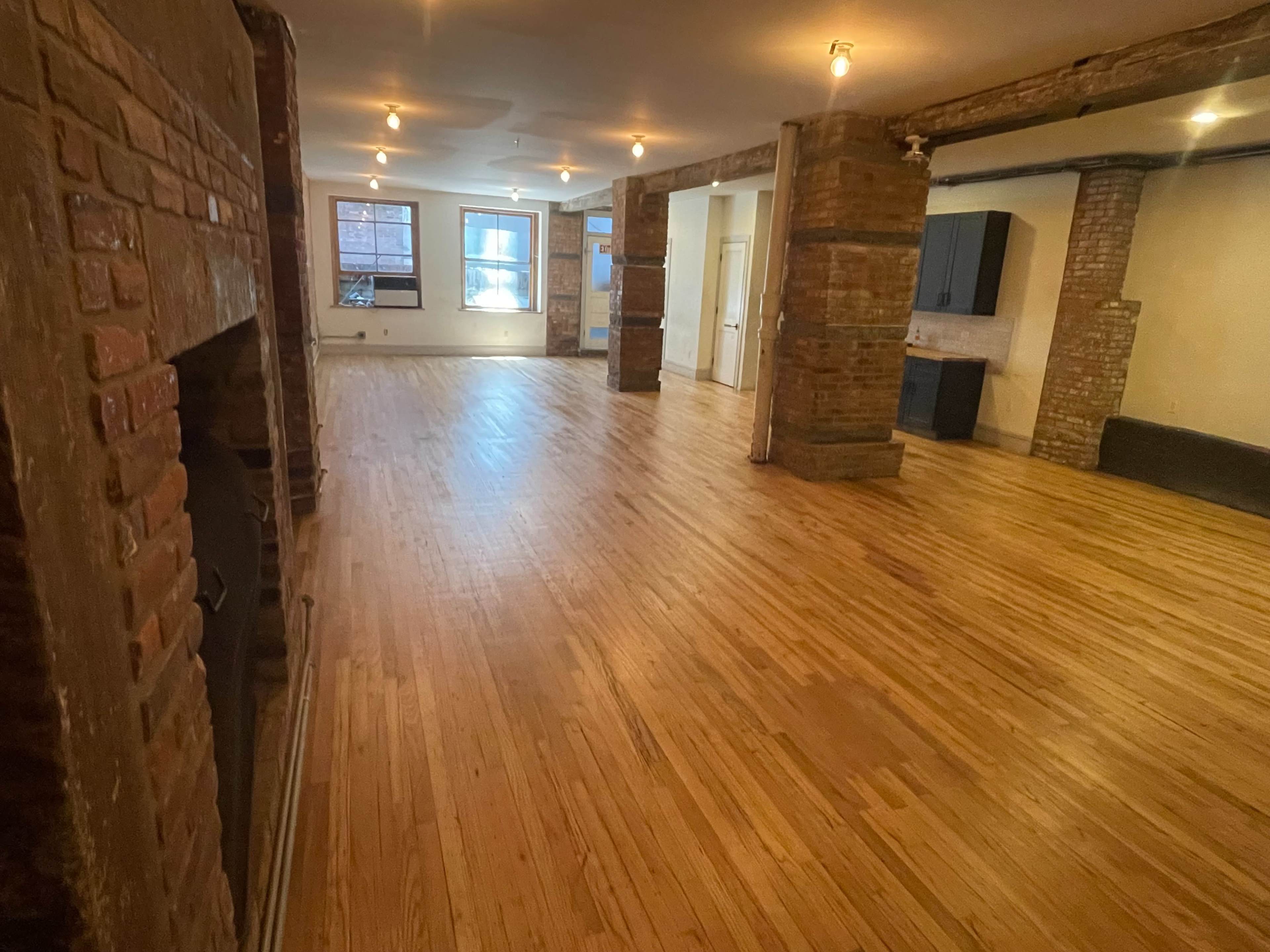 Historic LES Brick loft space w/ Terrace across from F train and the park 1800 sq ft Image in Two Bridges, NEW YORK, NY