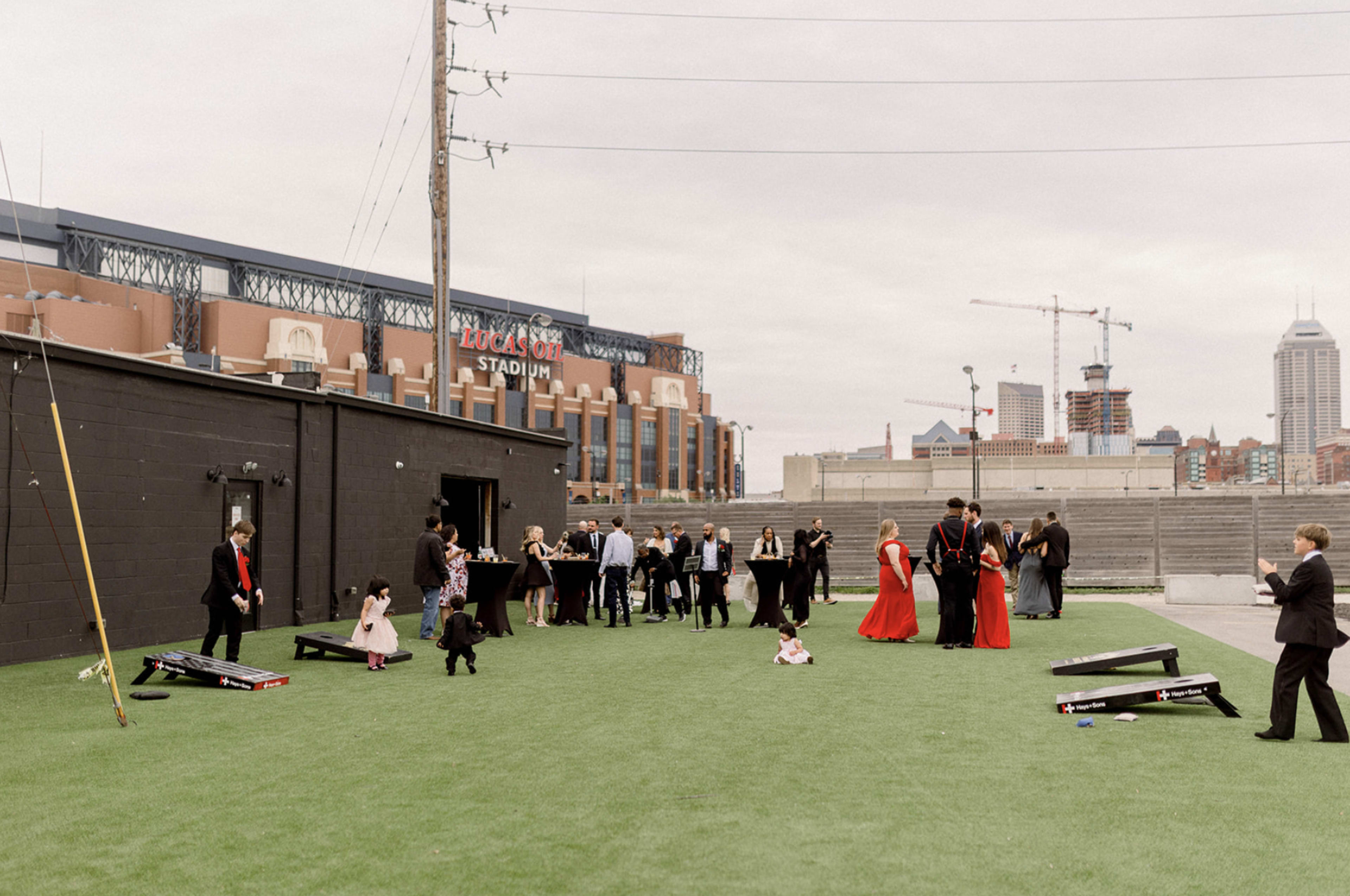 Industrial Event Space with Outdoor Lawn Image in Old Southside, Indianapolis, IN