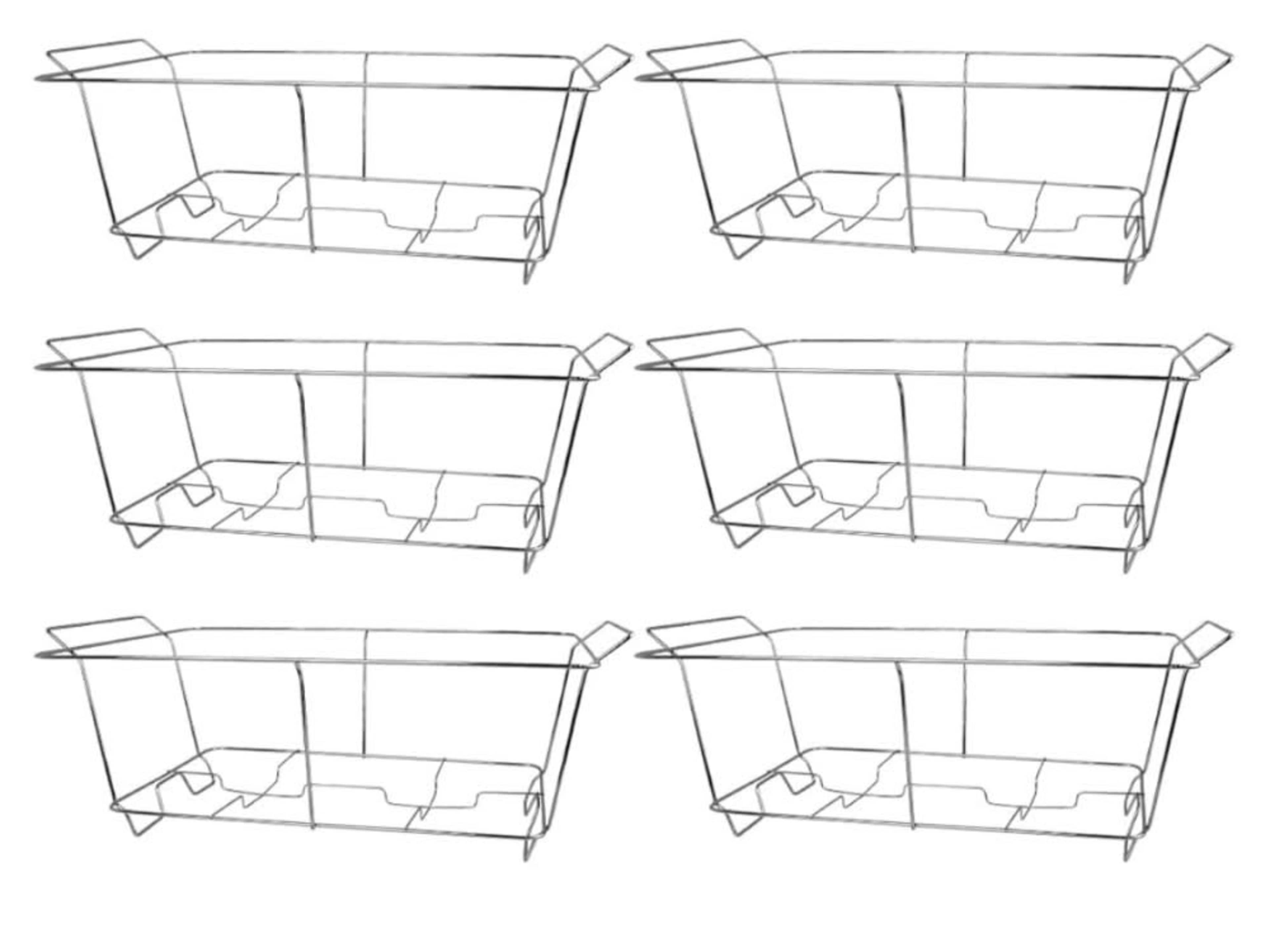 Chafing wire food stands