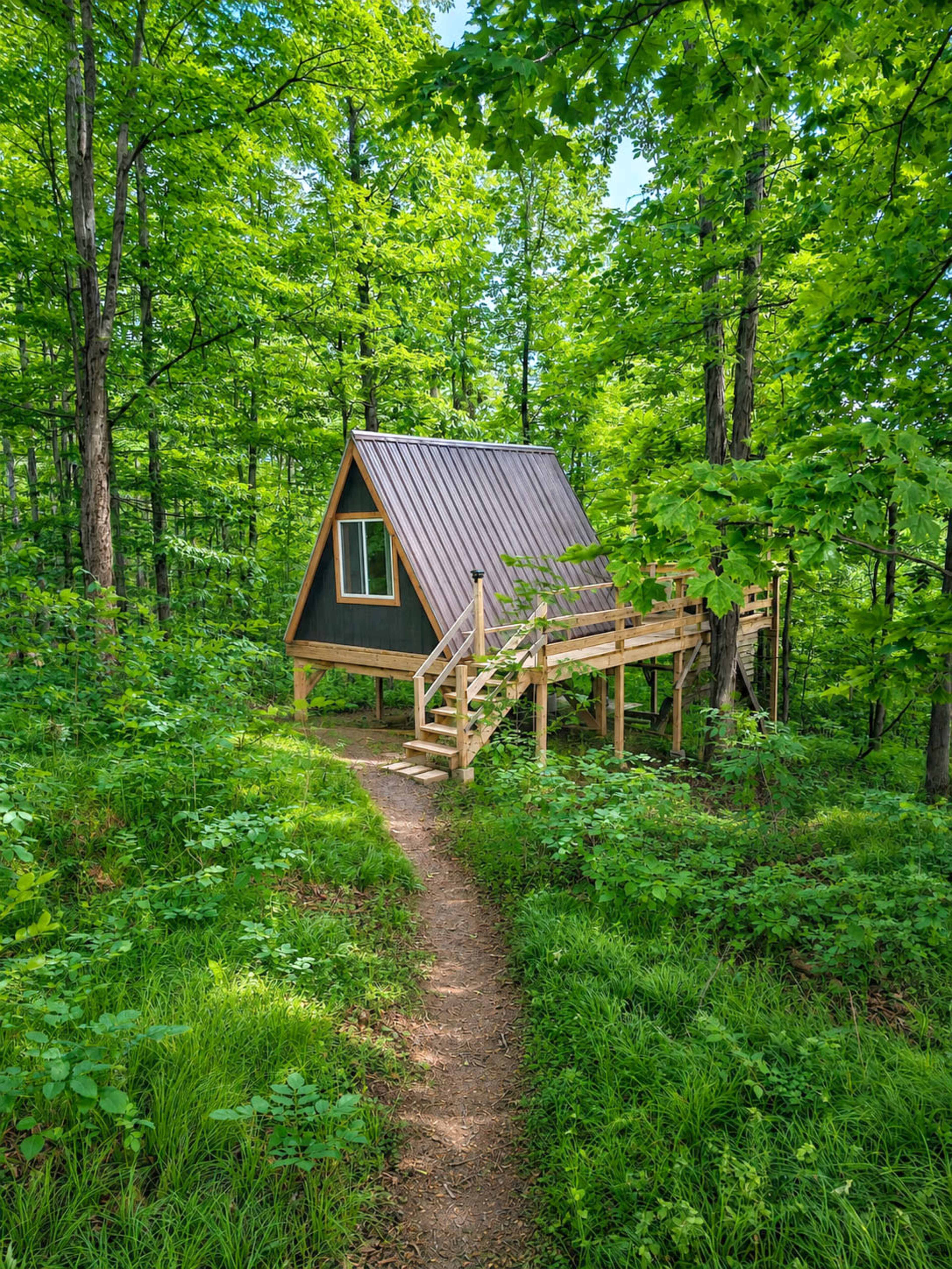 Country Home with 3 Additional Unique Tiny Houses and Barn Image in , Preston Hollow, NY