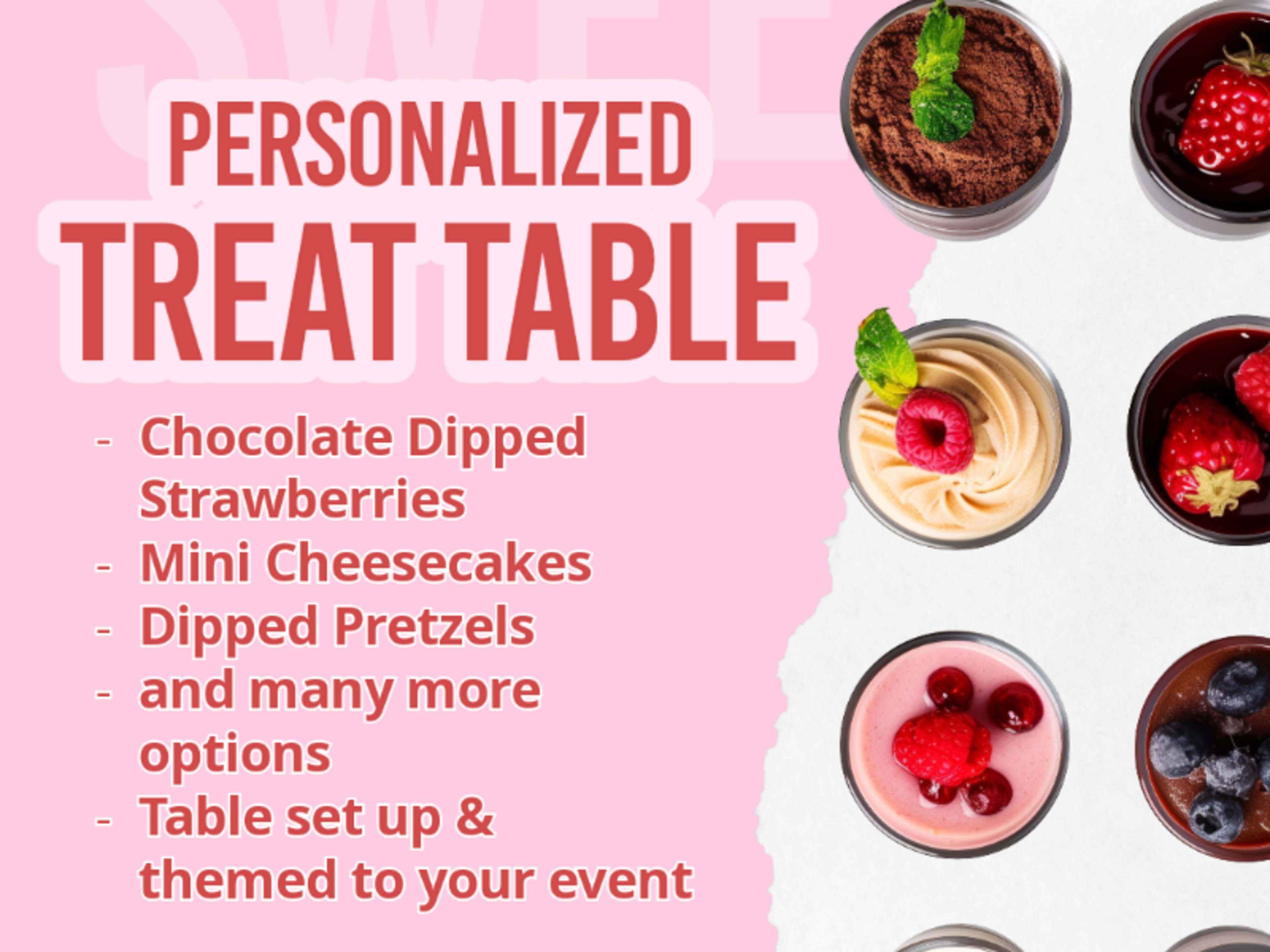 Personalized Treat Table