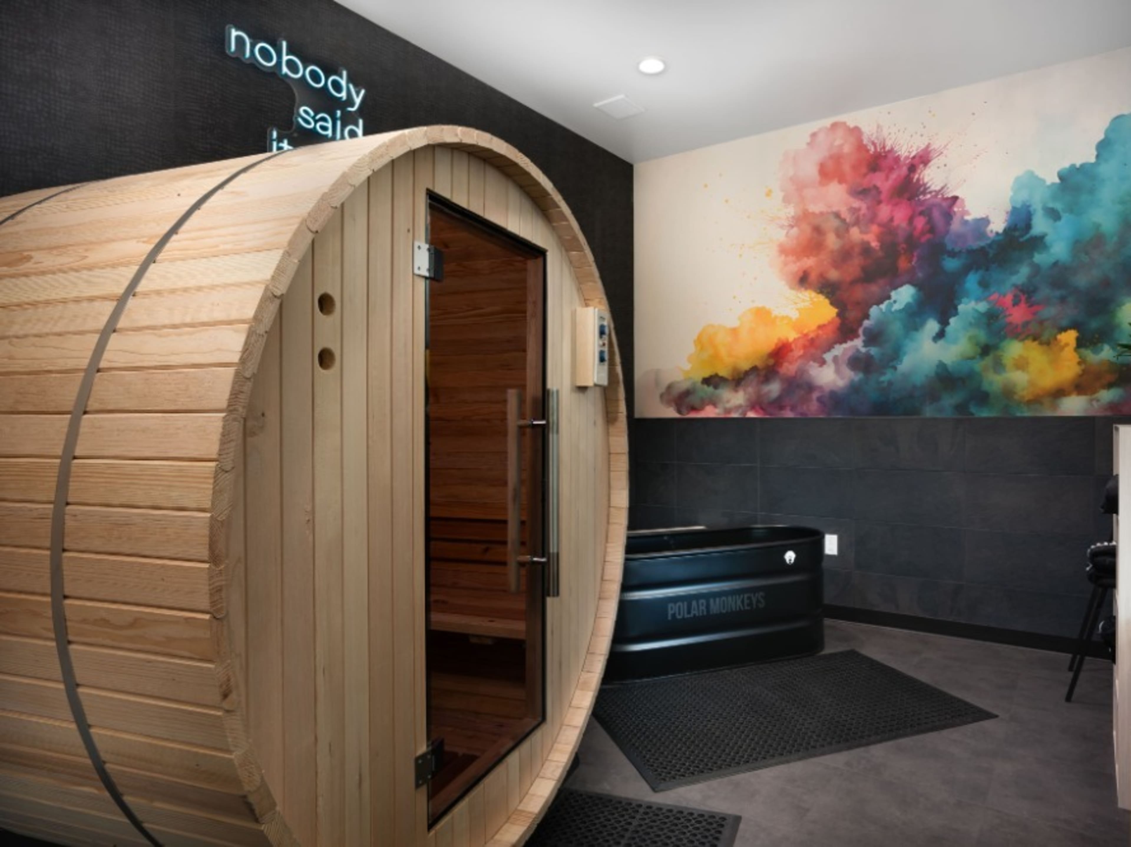 Contrast Therapy - Cold Plunge Tub and Sauna