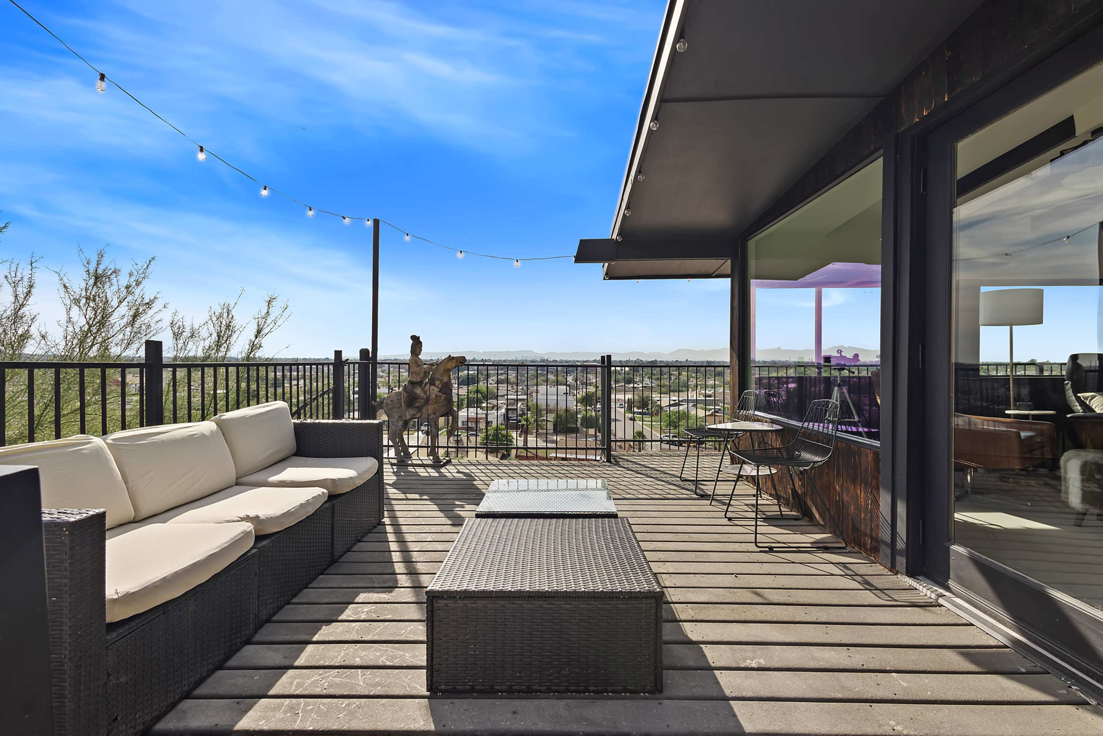 S Haus | an Elevated Experience …  Where Desert Modern meets Natural Beauty  360° panoramic mountain & city skyline views Image in North Mountain Village, Phoenix, AZ