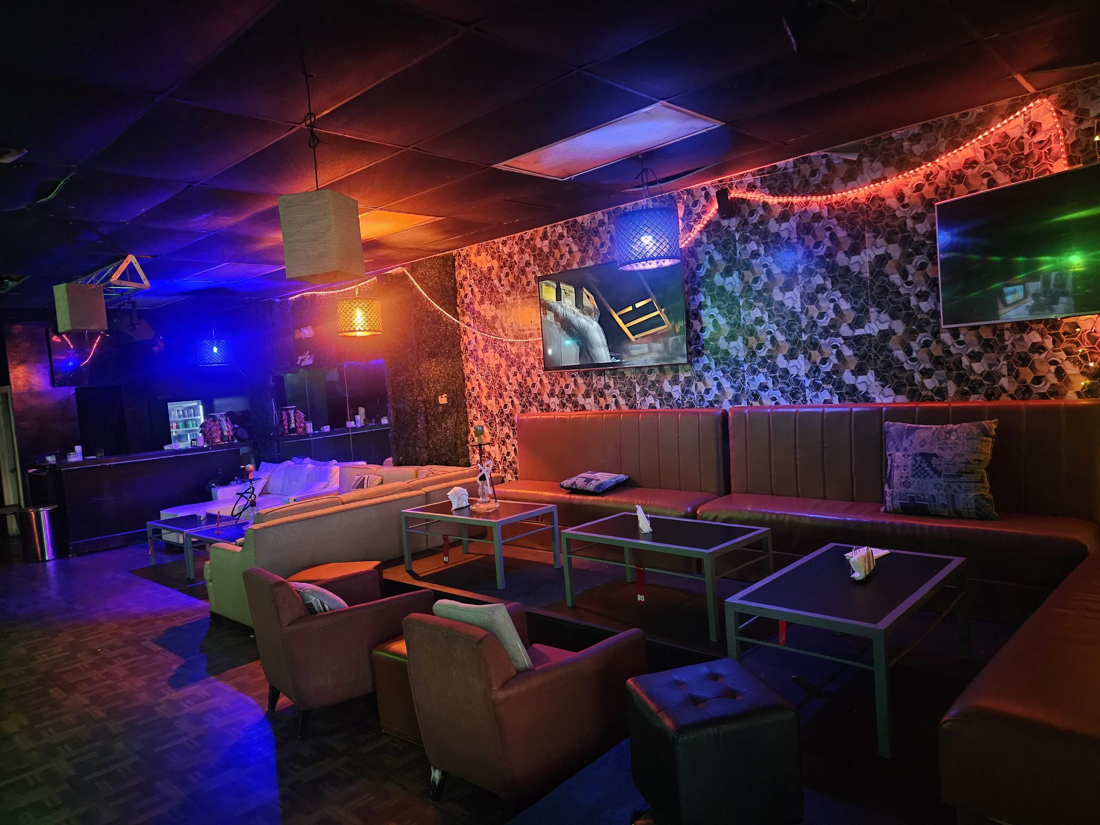 Nice spacious hookah lounge on the outskirts of the city Image in Houston, katy, TX